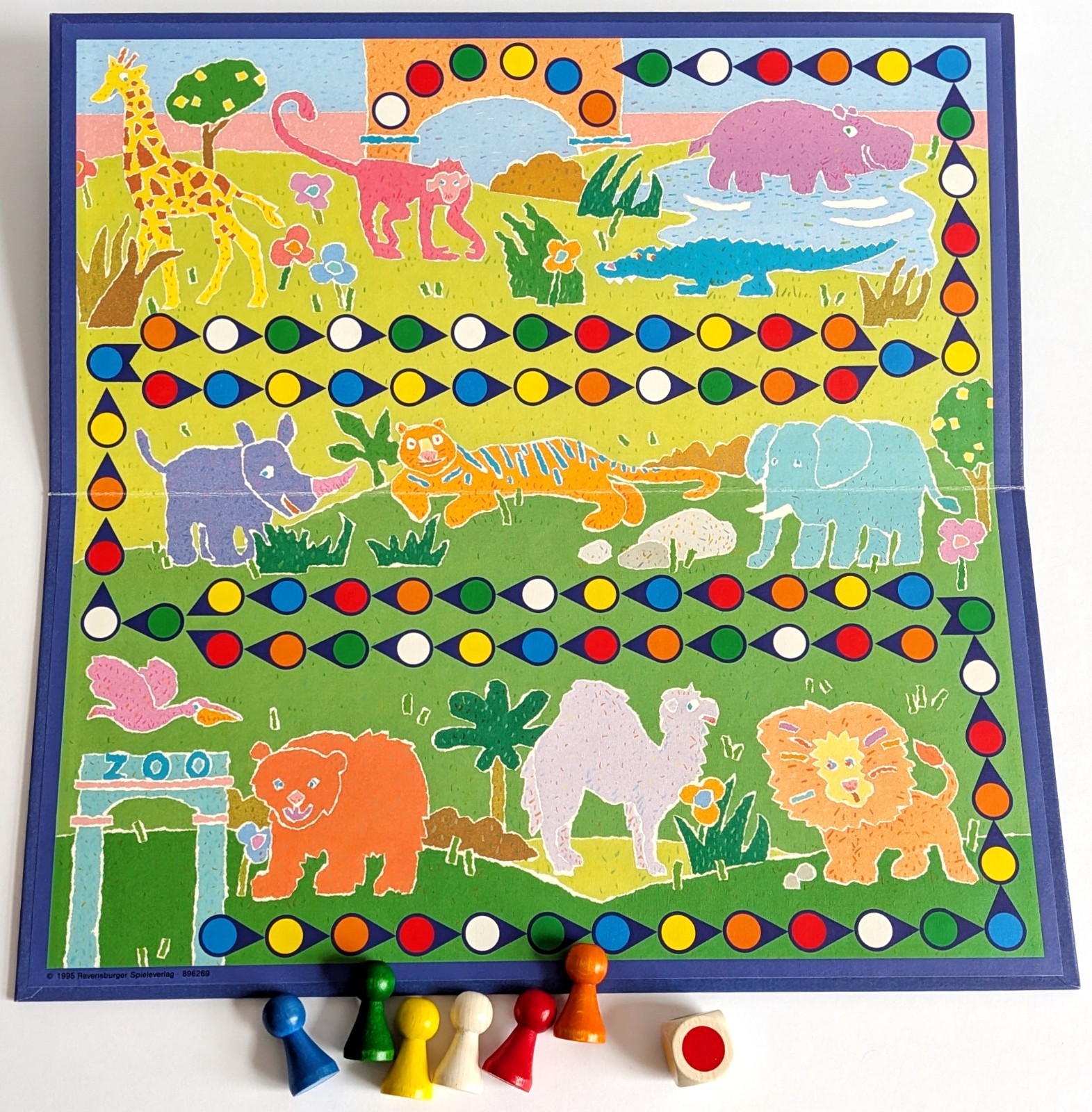 Ravensburger My First Board Games 1997 Complete Preschool Game Set Ages 3 Plus