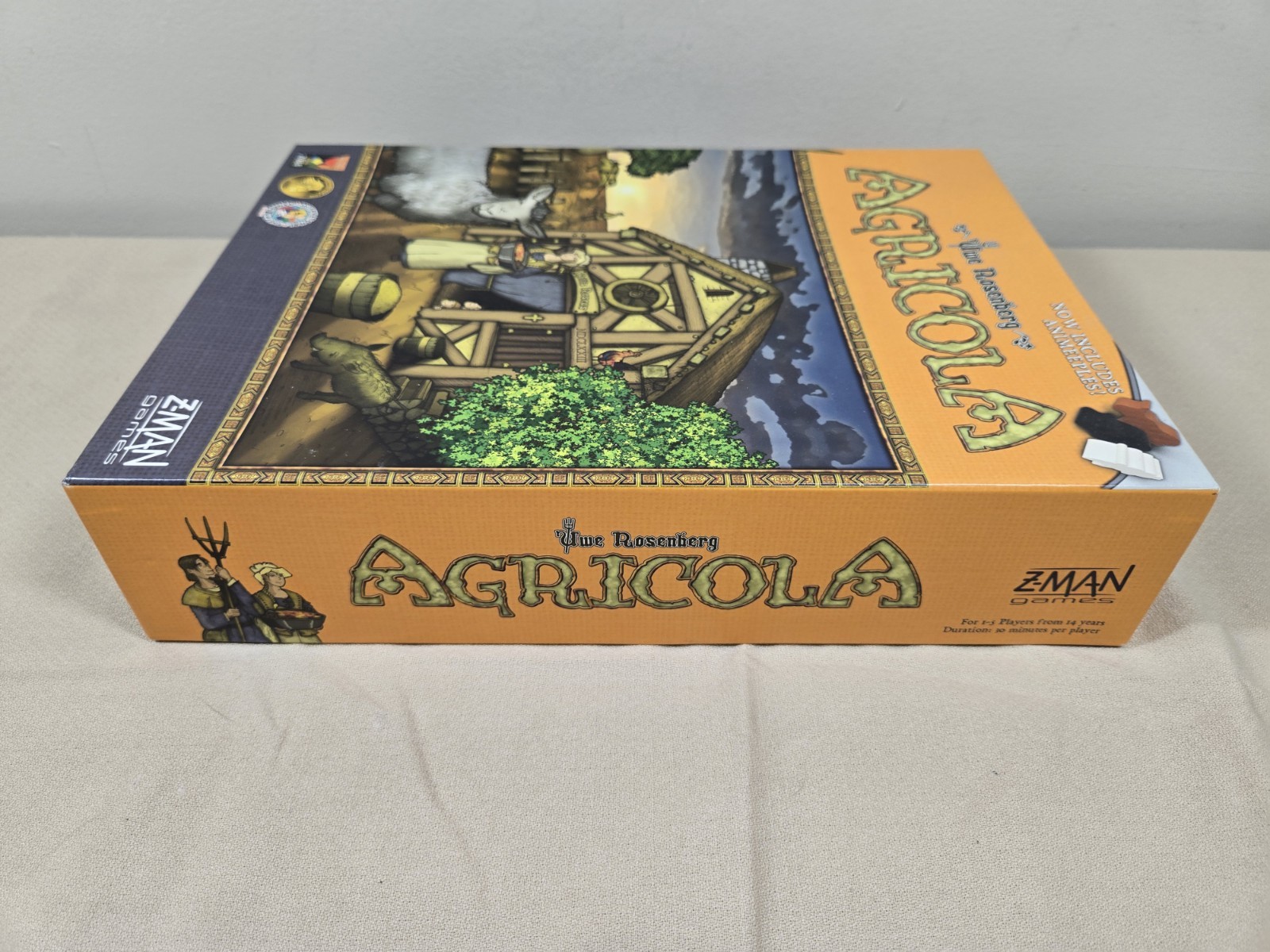Lookout Games Z Man Board Game Agricola 207/2008 Complete.
