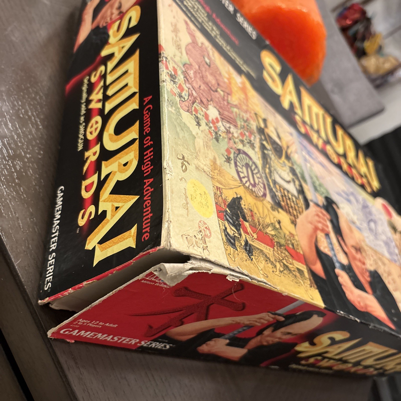 Shogun Samurai Swords Board Game 1995 Milton Bradley