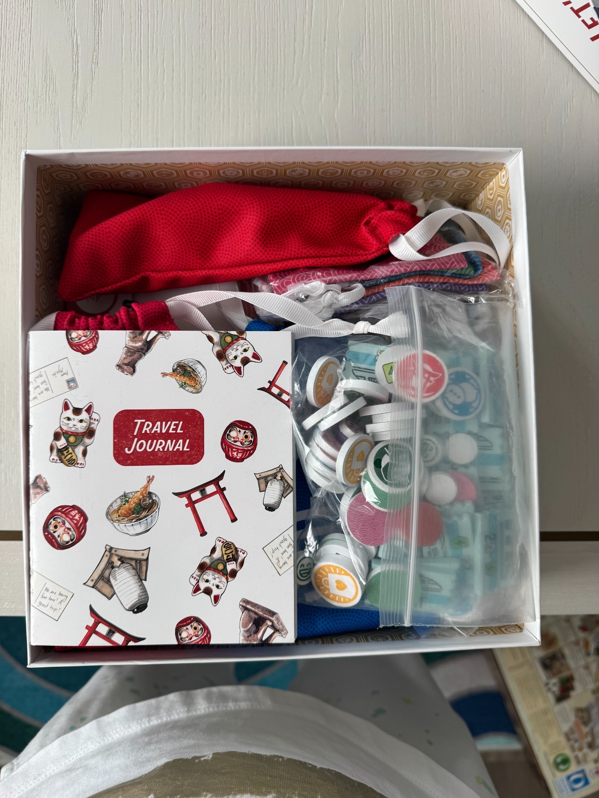 Let’s Go to Japan Kickstarter Edition (scarf and expansions included)