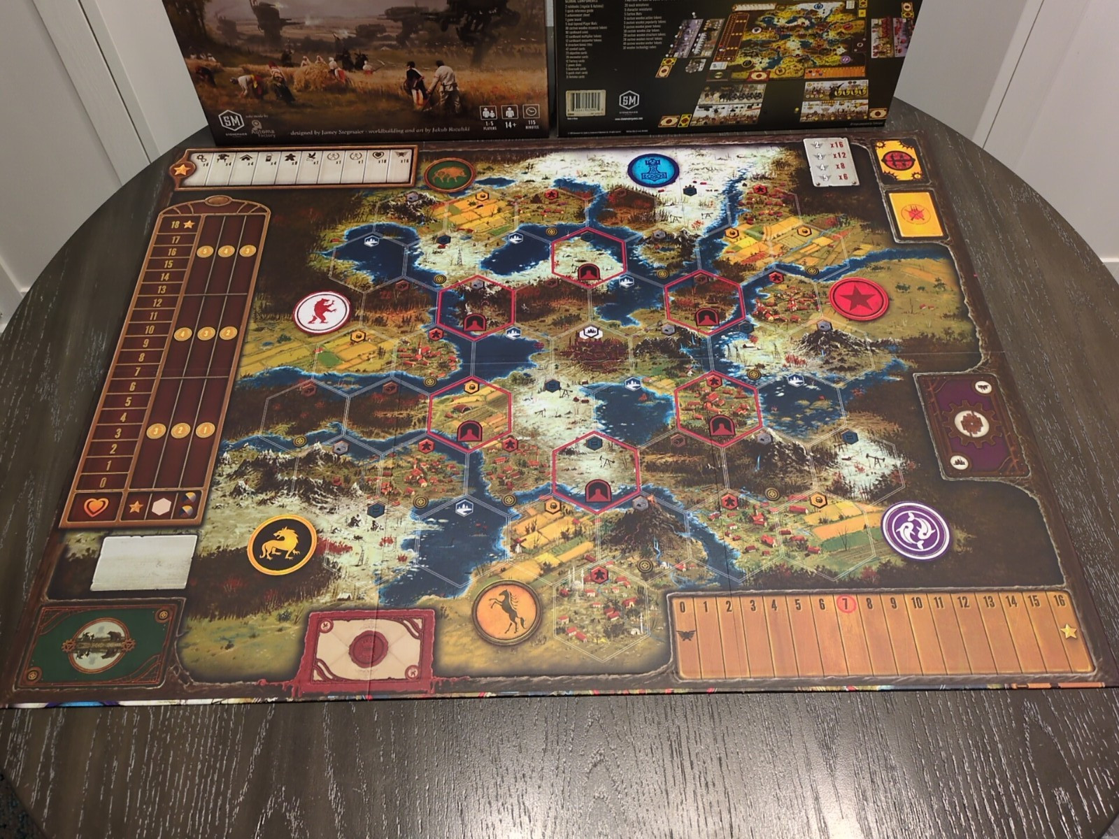 Scythe Collector’s Edition Board Game – Stonemaier Games – 100% Complete
