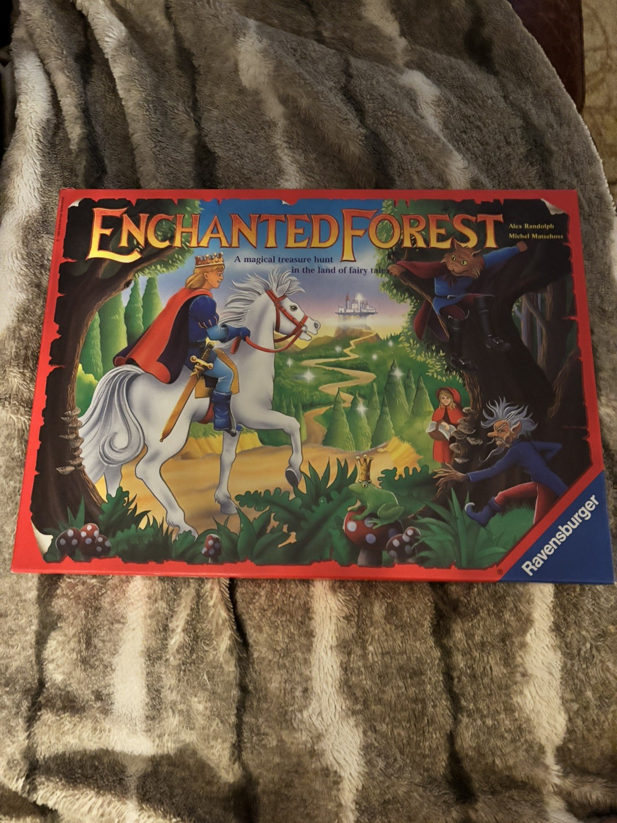 Enchanted Forest Board Game Ravensburger 1994 Used Complete