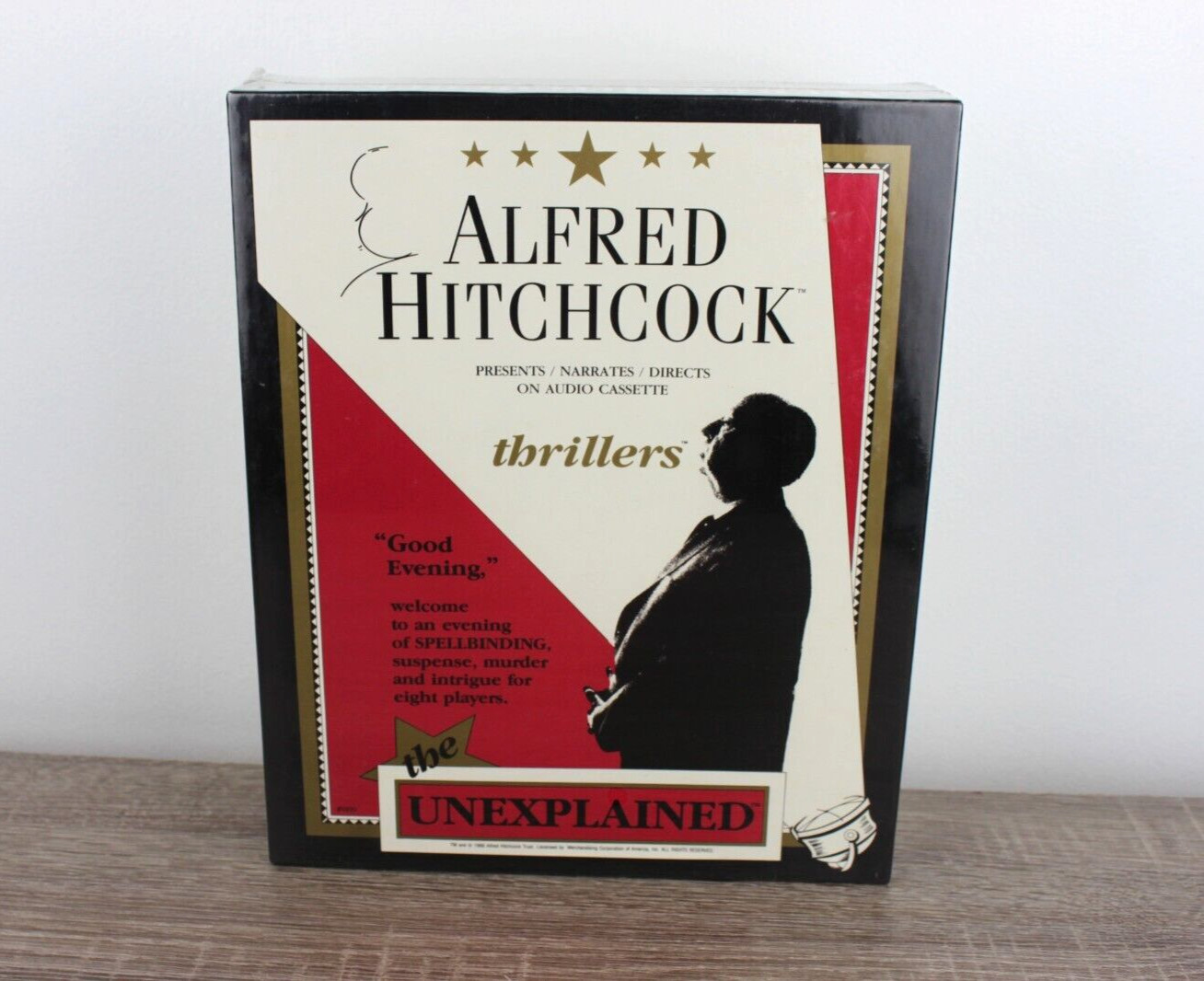Alfred Hitchcock Mystery Thriller Adult Dinner Party Game 1989 Sealed NOS VTG