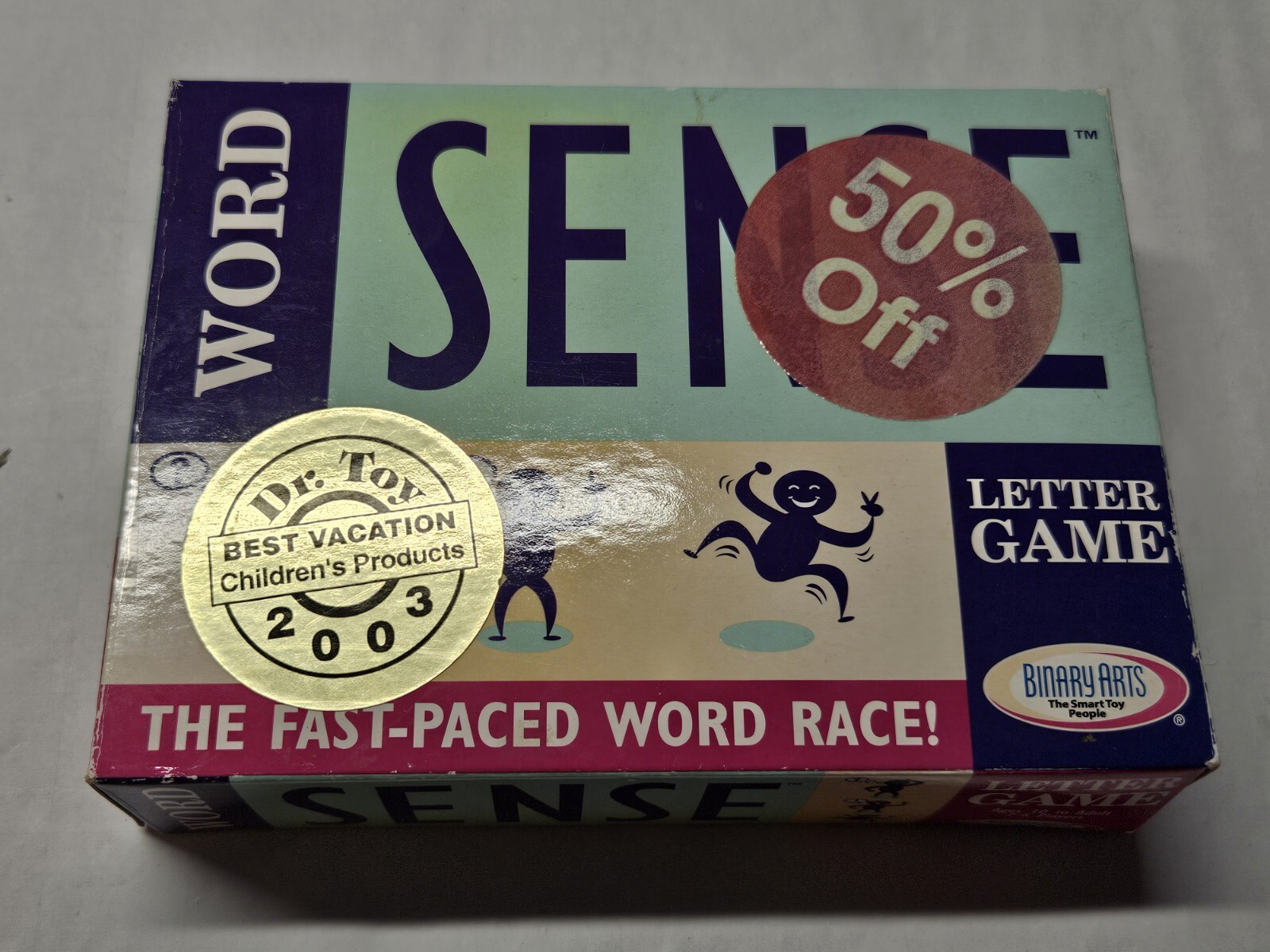 Word Sense Letter Game USED complete Binary Arts Corporation