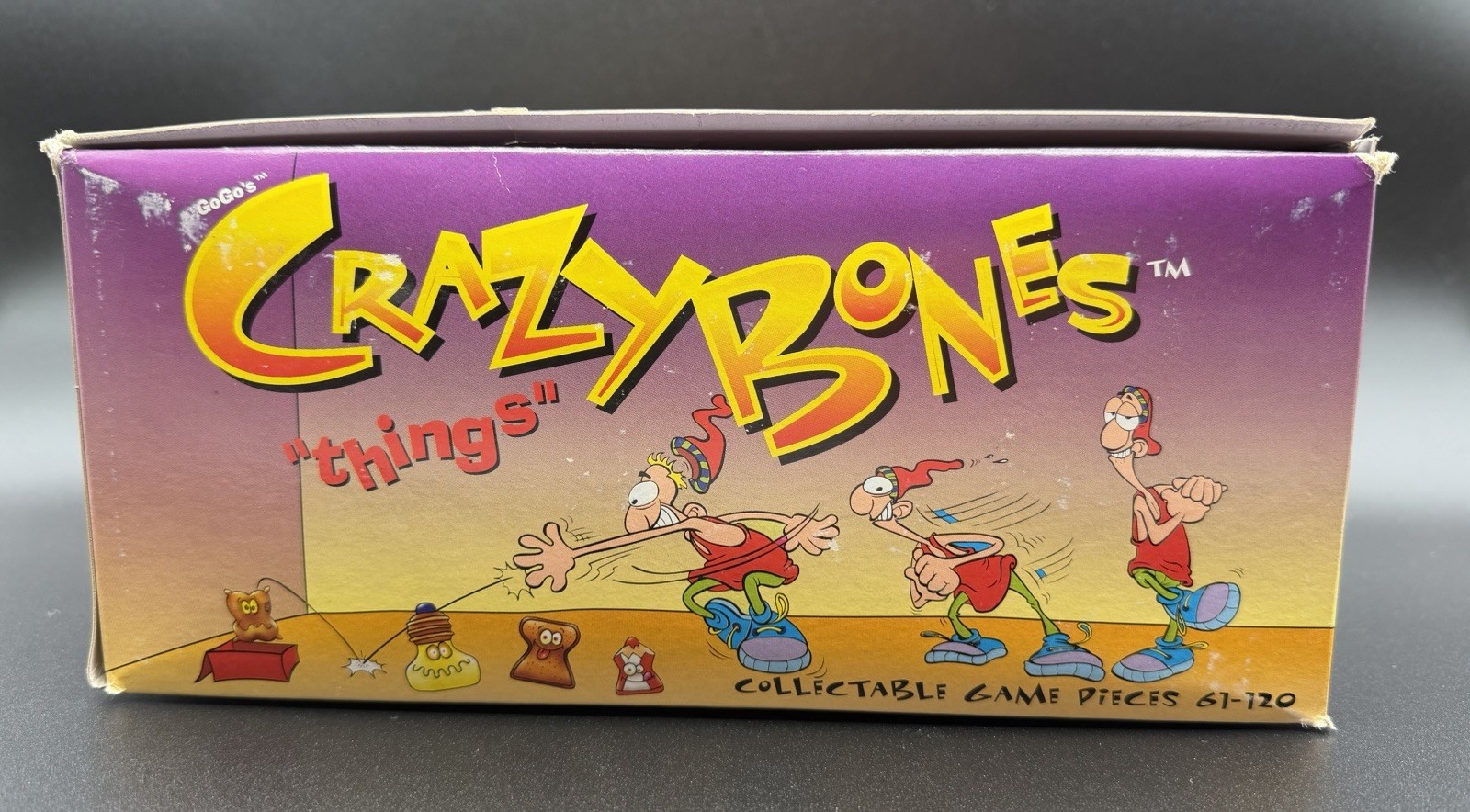 Crazy Bones Things Display Box 36 Sealed Packs Chance of Aliens Variation