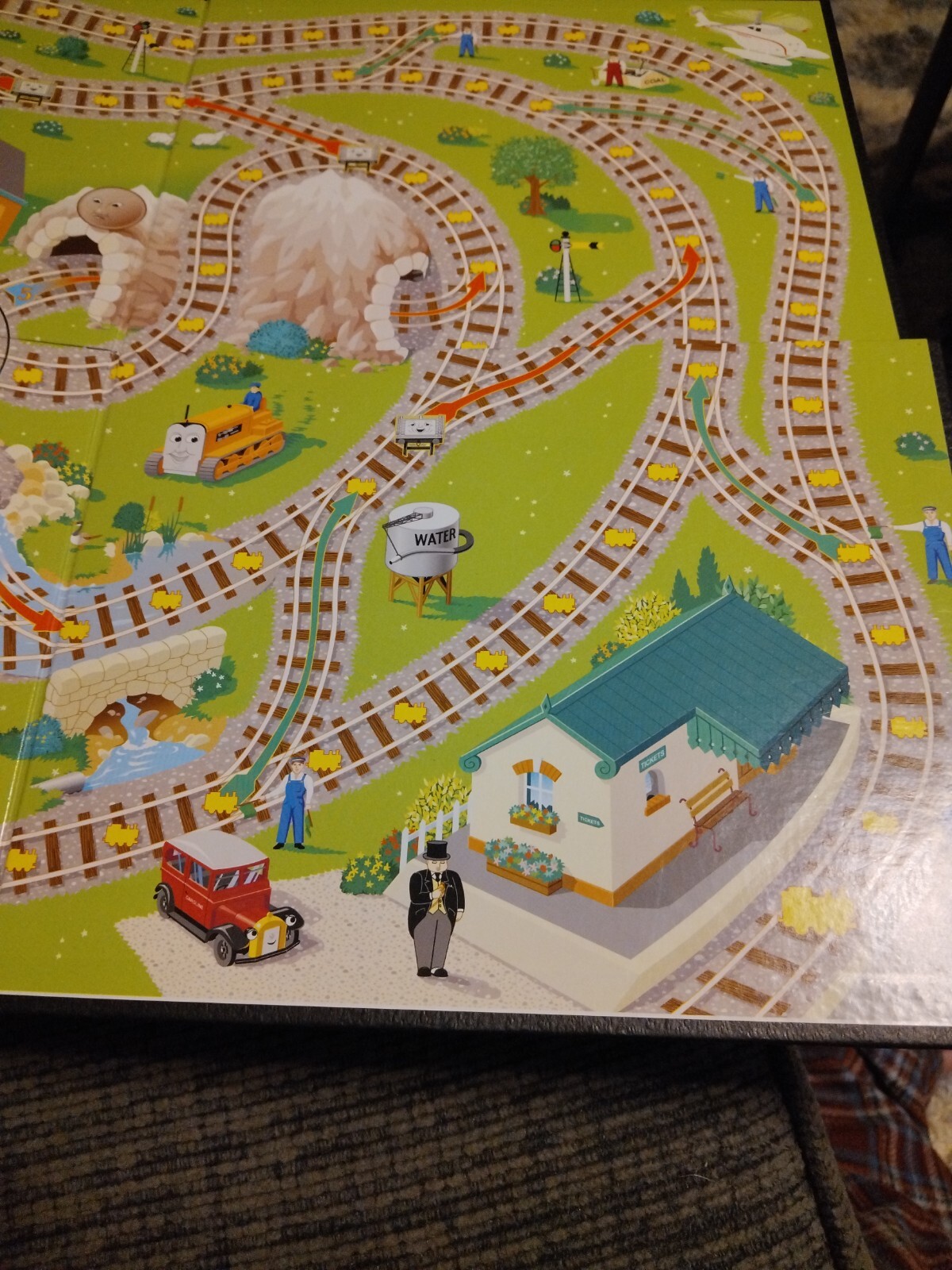 THOMAS & FRIENDS THOMAS’ TRACKS & TRESTLES GAME BRIARPATCH 2003