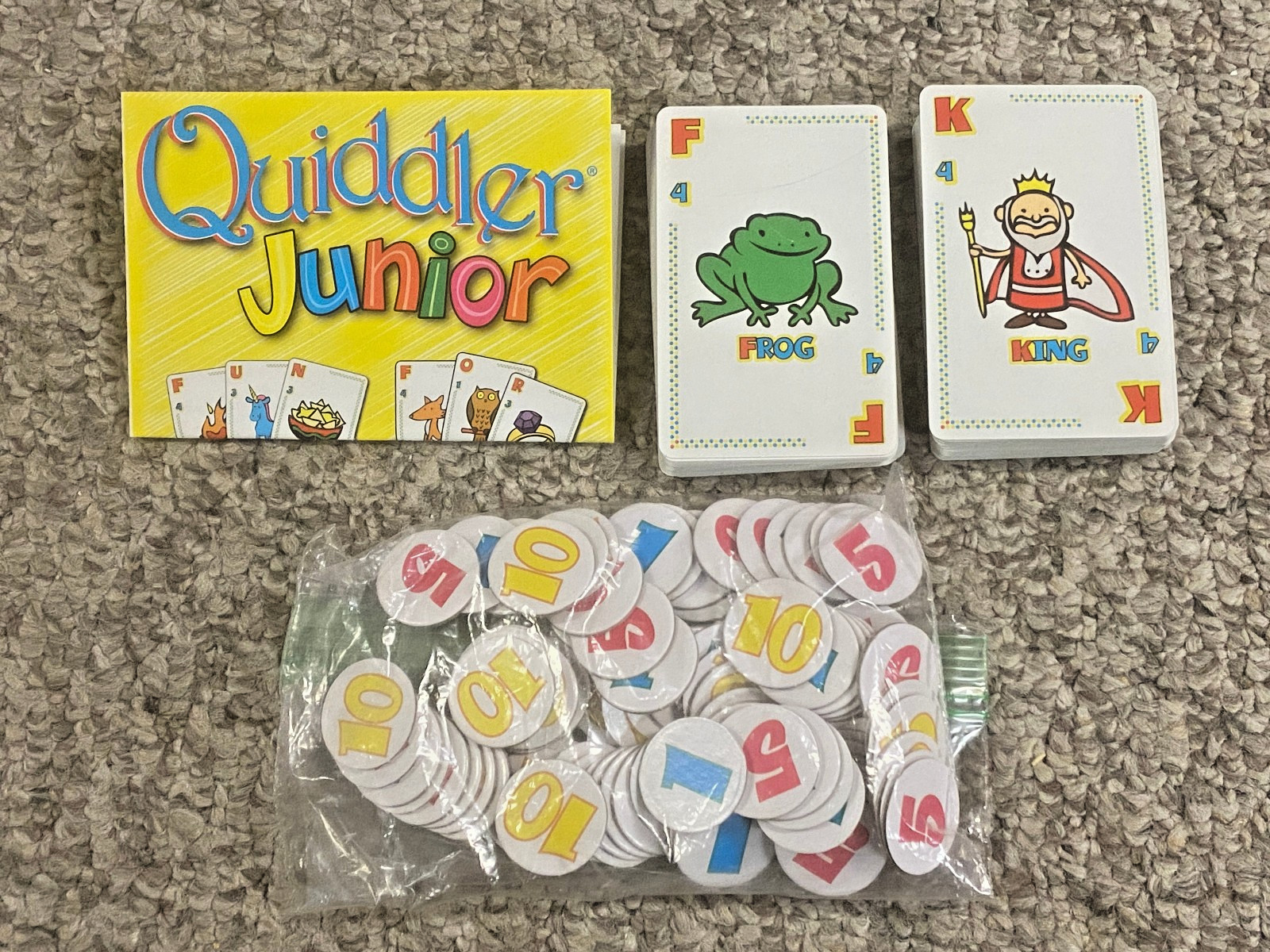 Quiddler Junior – Set Enterprises, Inc. 2013 – Complete
