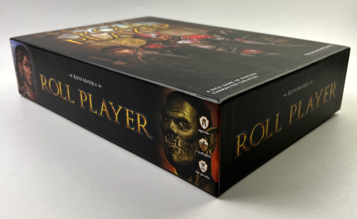 Thunderworks ROLL PLAYER Dice Game COMPLETE