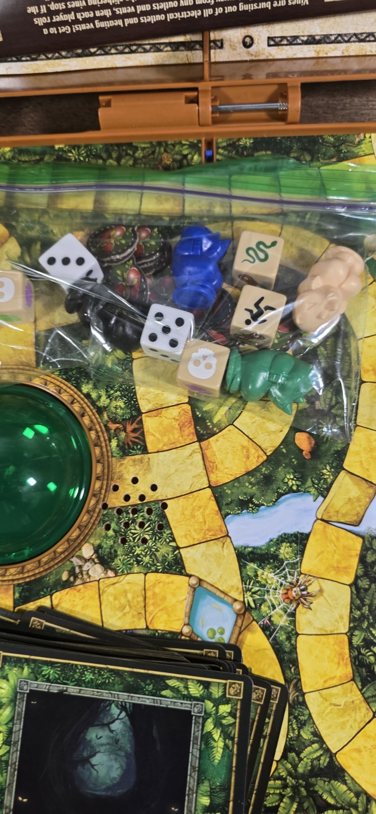 Jumanji Deluxe Electronic Board Game Adventure Game Tested Works Complete
