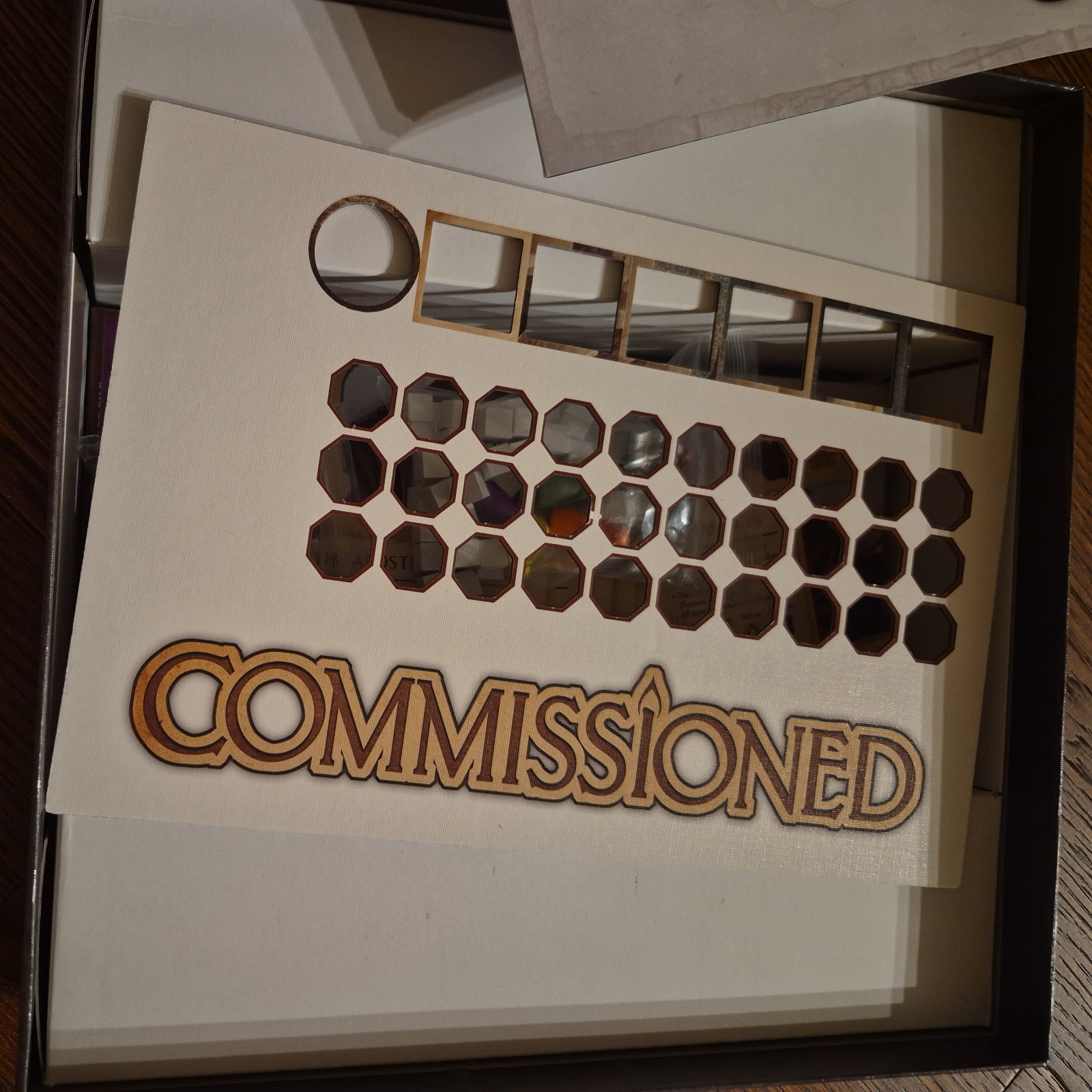 Chara Games – Commissioned Board Game (2016) – COMPLETE! EXCELLENT!