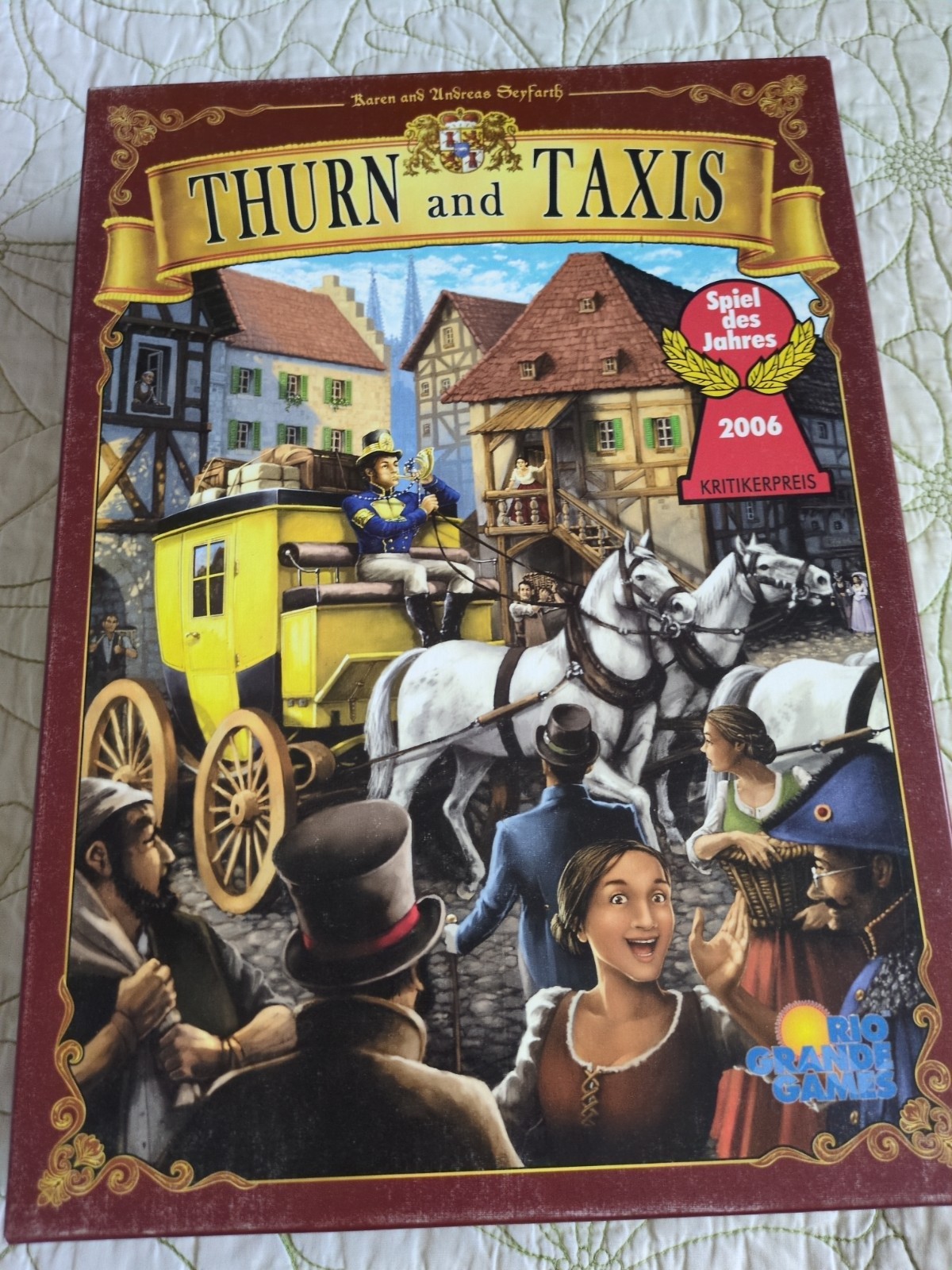 Thurn and Taxis Board Game Rio Grande, 2006 Edition