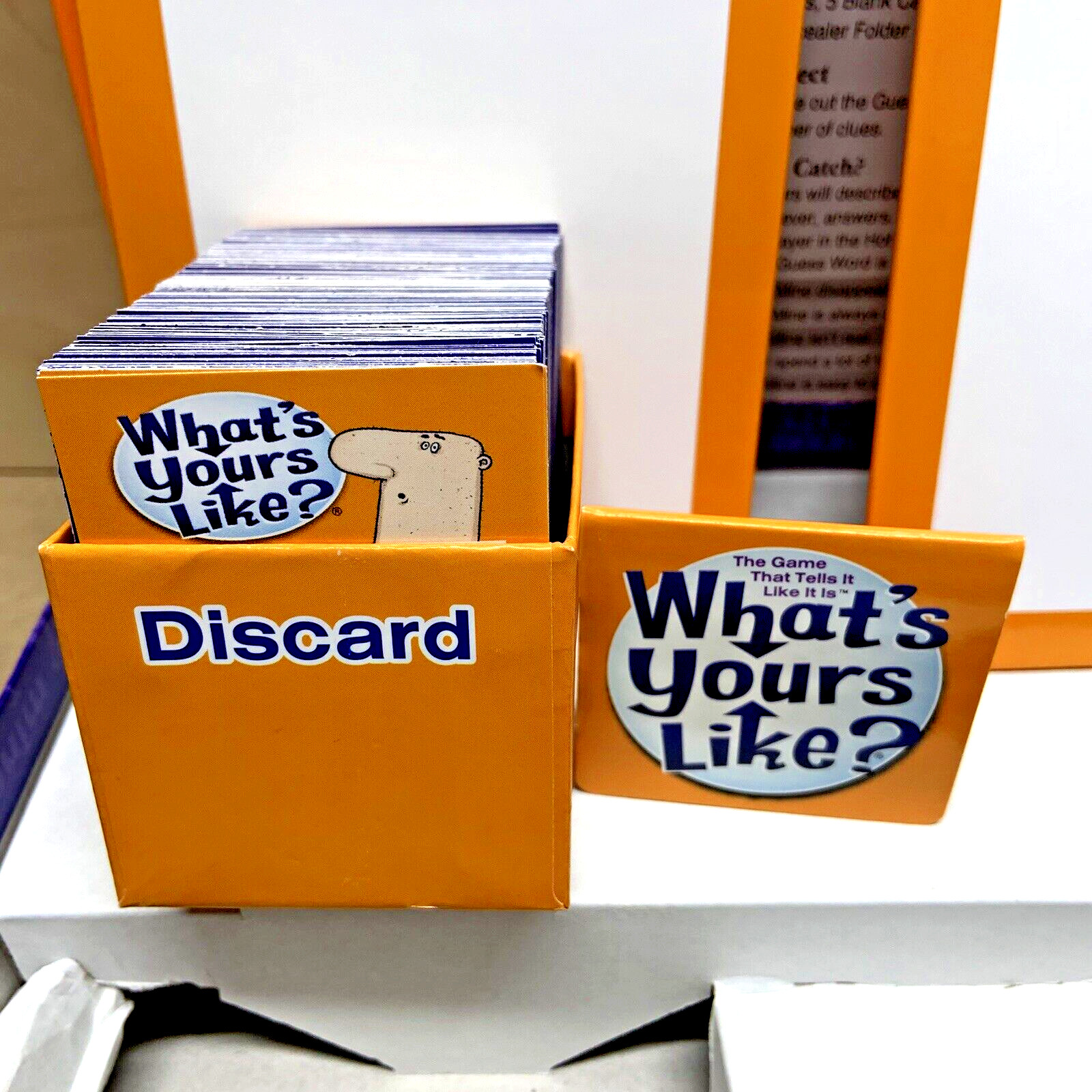 What’s Yours Like? Party Game by Patch Products (2007) – Complete Set
