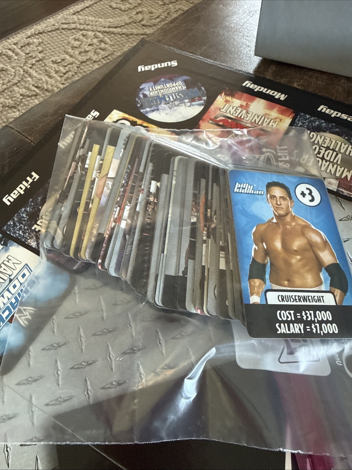 WWE DVD BOARD GAME 1st EDITION 2005 COMPLETE WRESTLING RAW SMACK DOWN