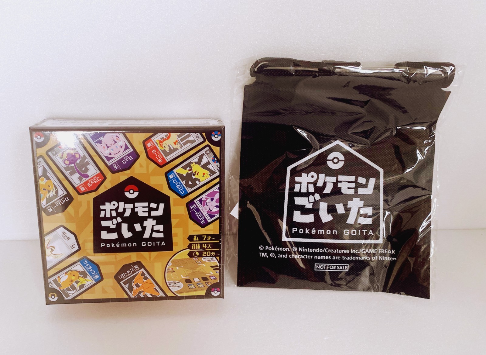 Pokemon GOITA Board Game + Bag w/English Rules – Japan Exclusive Party Card Game