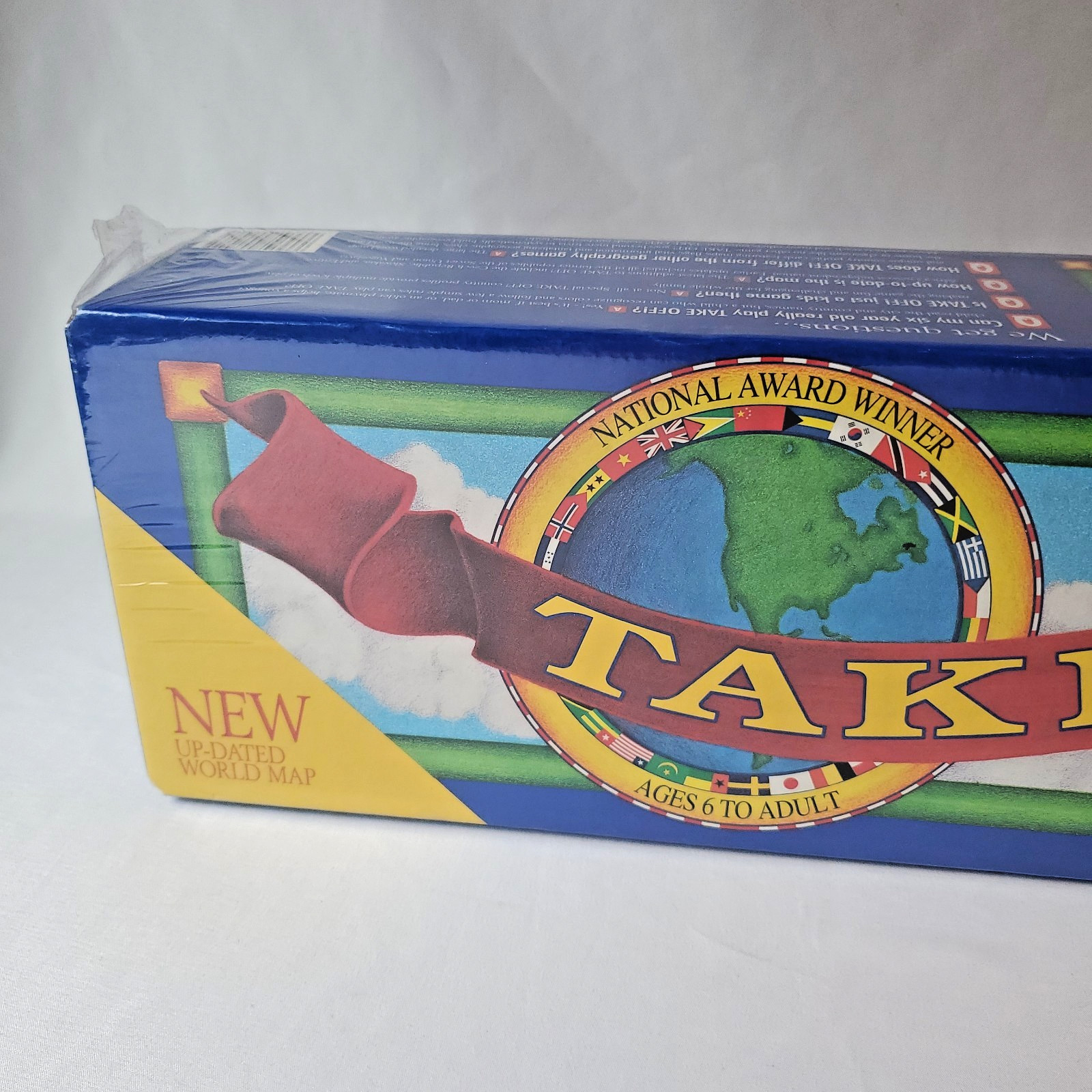 Take Off! Board Game – The Game That Teaches Geography – NEW NIB