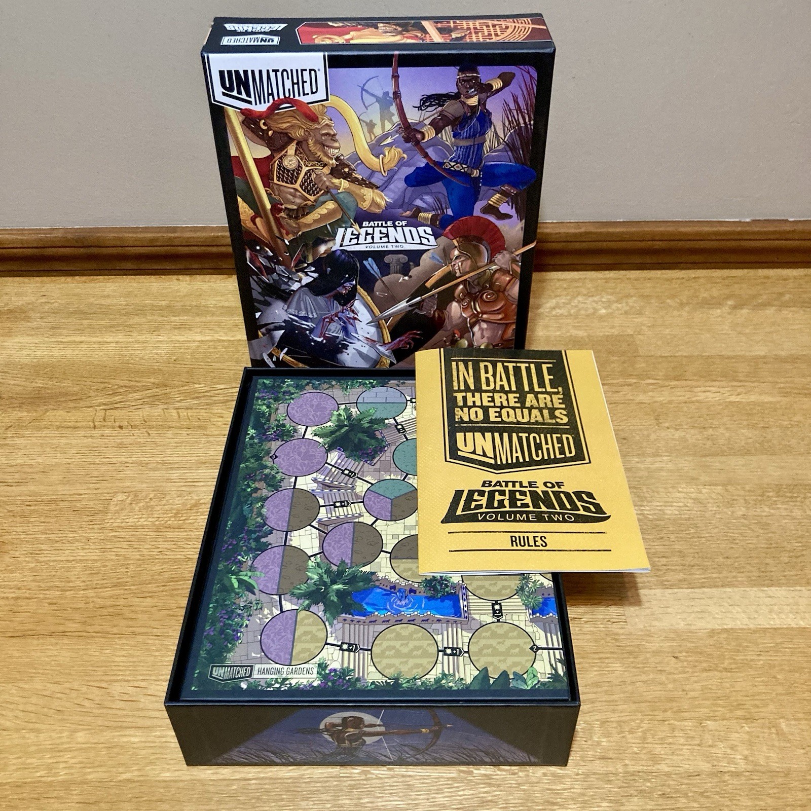 Unmatched, Battle Of Legends Volume Two, Board Game Complete – Restoration Mondo