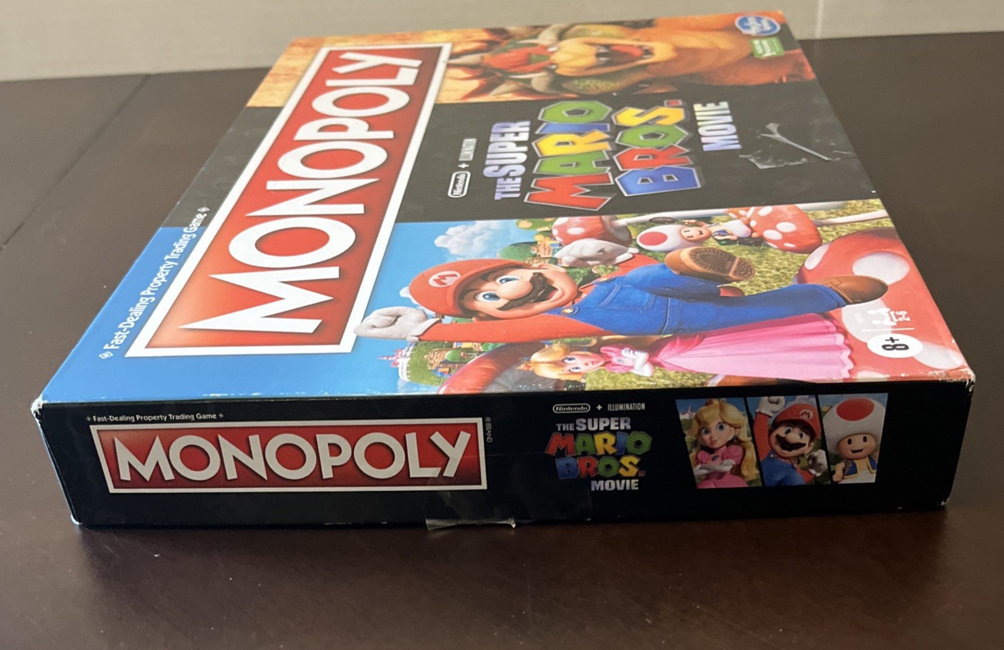 Hasbro Monopoly The Super Mario Bros. Movie Edition Board Game Complete