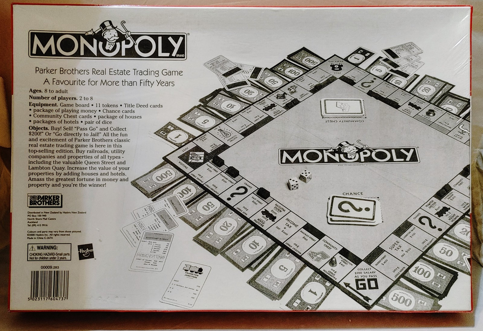 SEALED! Monopoly NEW ZEALAND EDITION 2000 Game Vintage Board Games RARE 🔥
