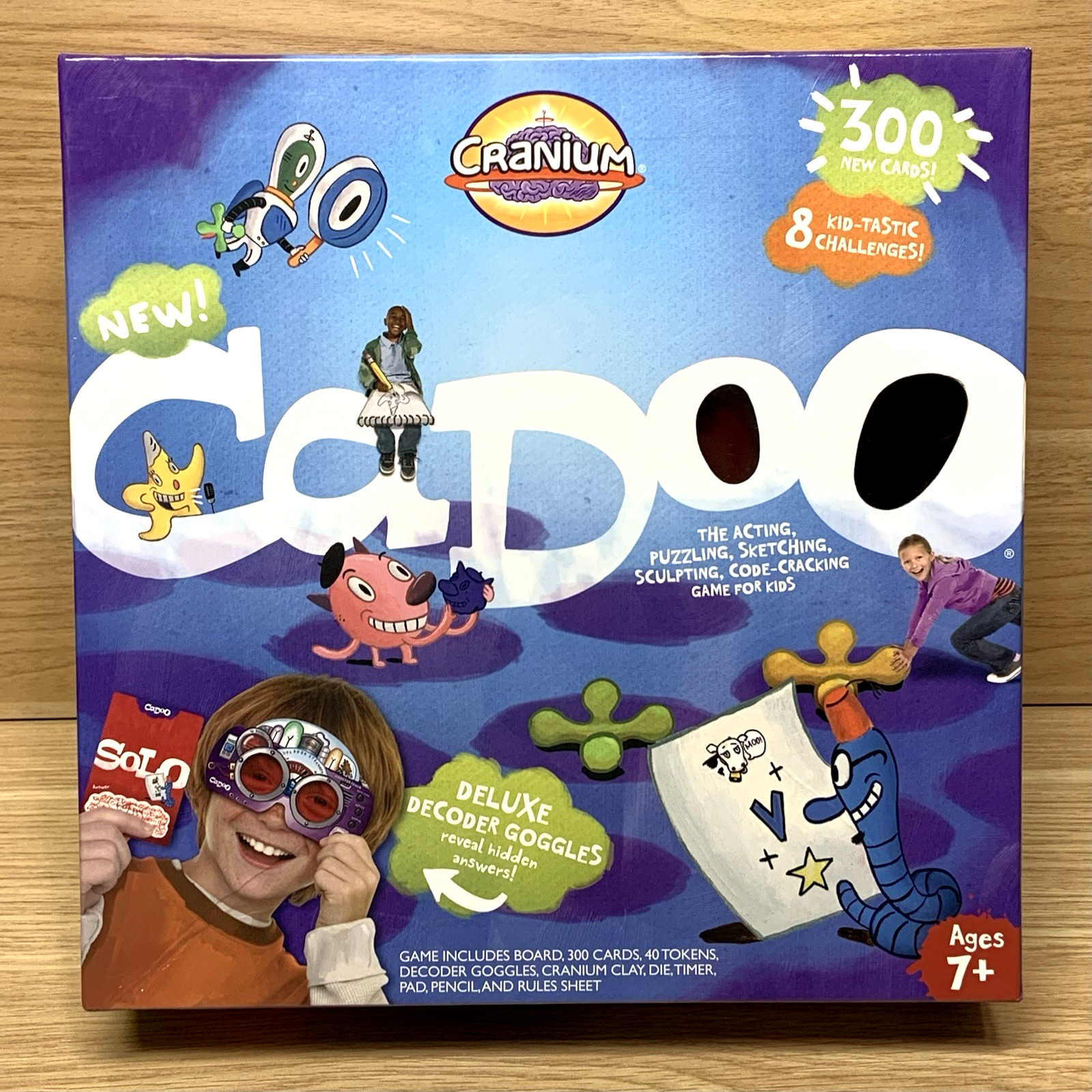 Cranium Cadoo Board Game – Kids Family Party Activity Ages 7+ Missing Clay Only