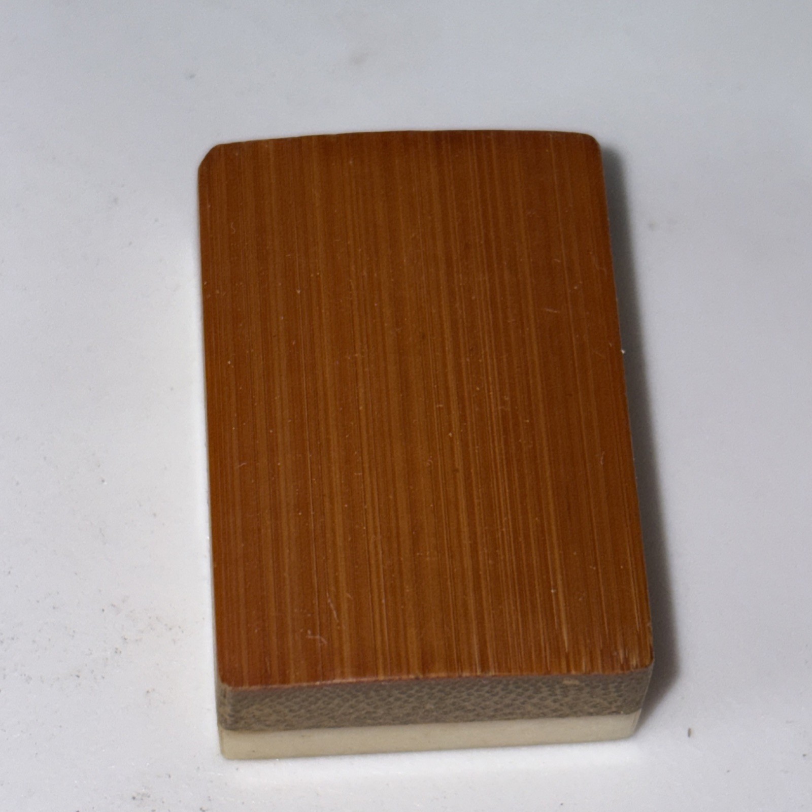 Vintage MAHJONG BAMBOO BONE TILES EAST “E” WINDS MAHJONG 32x21x13mm