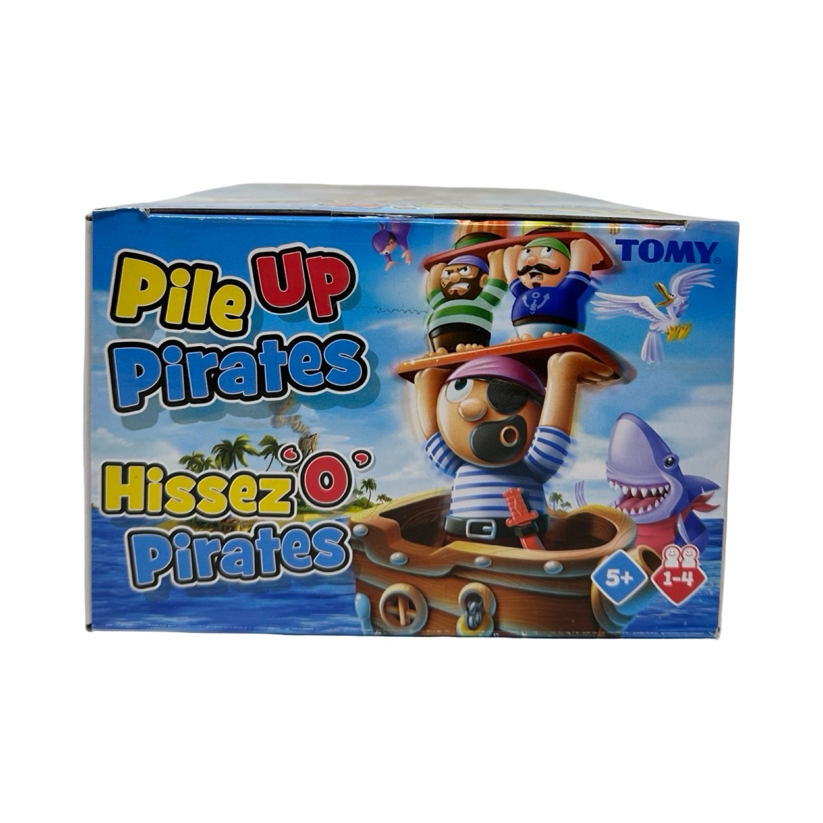 Tomy Pile Up Pirates Stacking Game 1-4 Players Ages 5+ Who’ll Rock the Boat?