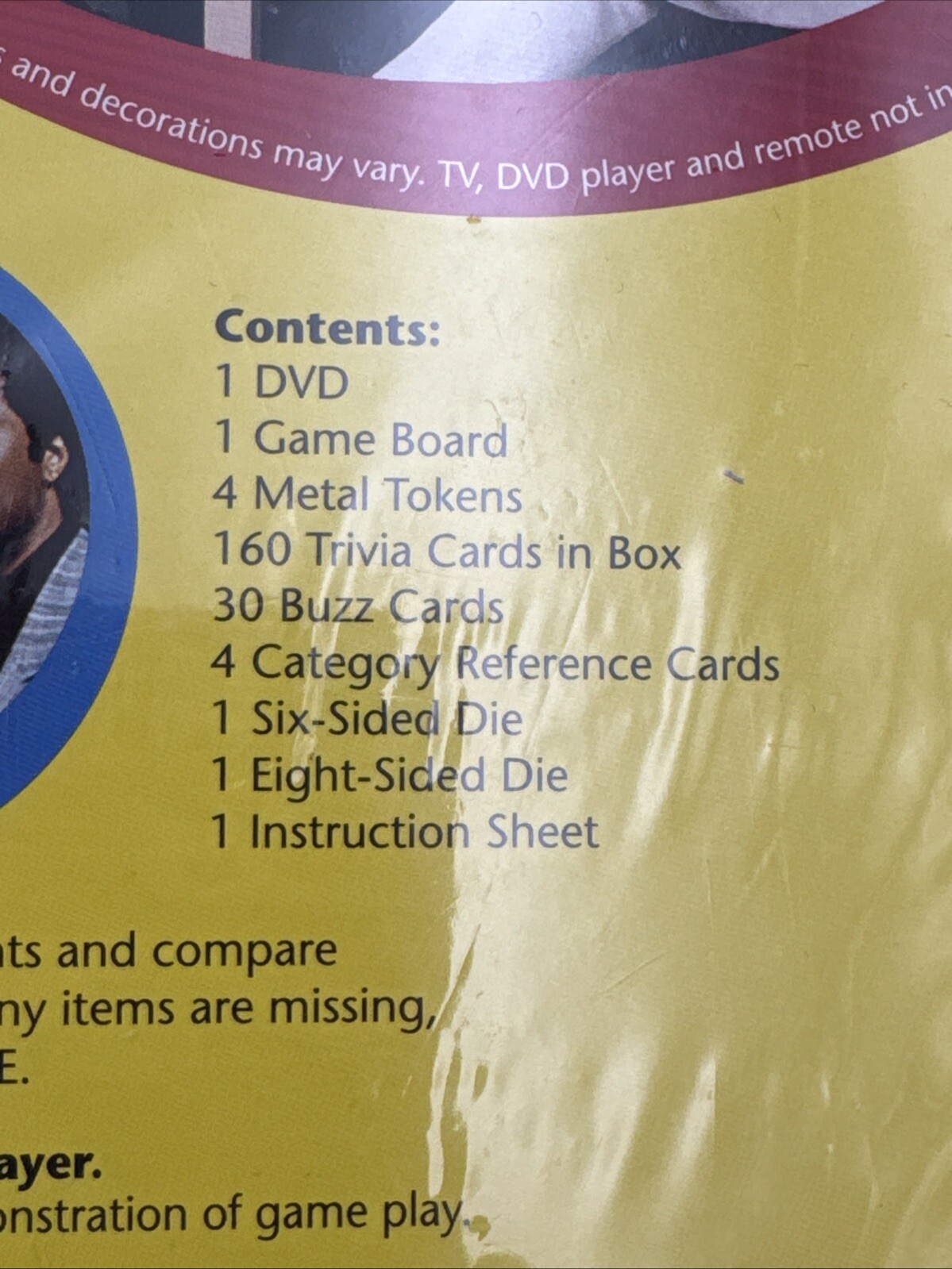 Scene It TV Edition DVD Game 2005 Sealed Screenlife Trivia Board Game