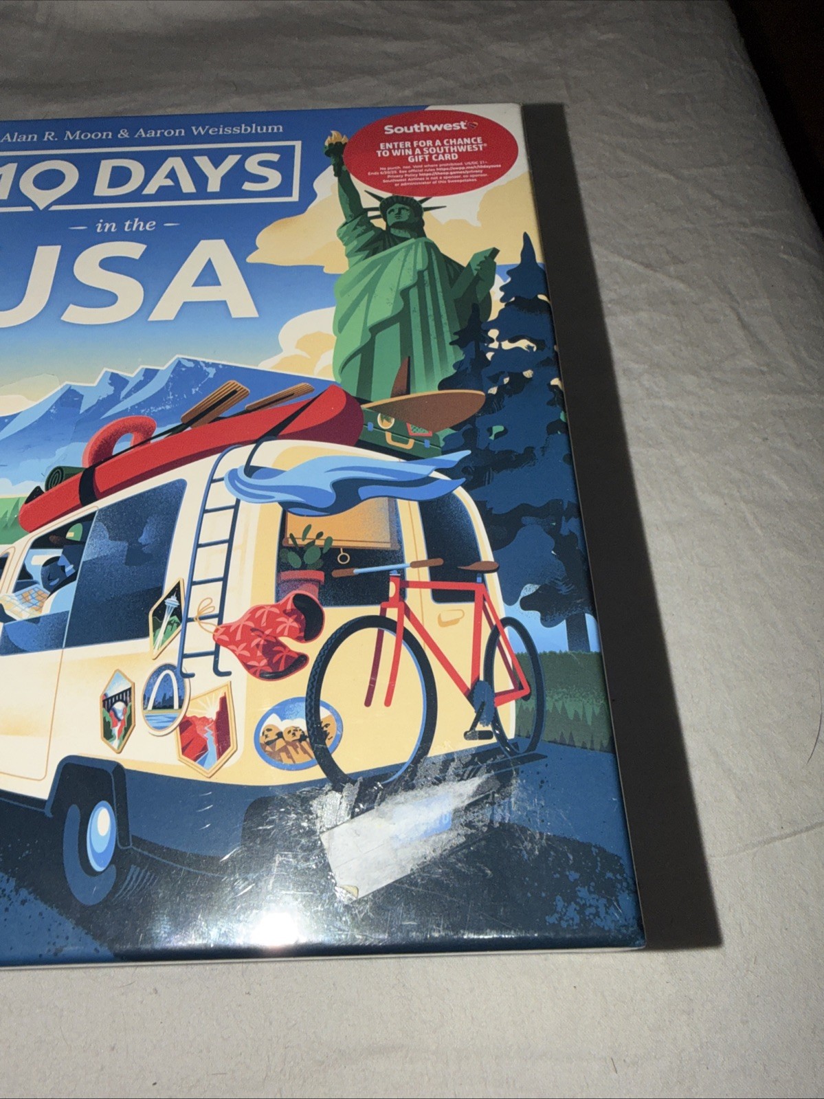 10 Days in The USA Family Road Trip Board Game – Brand New Sealed Fun