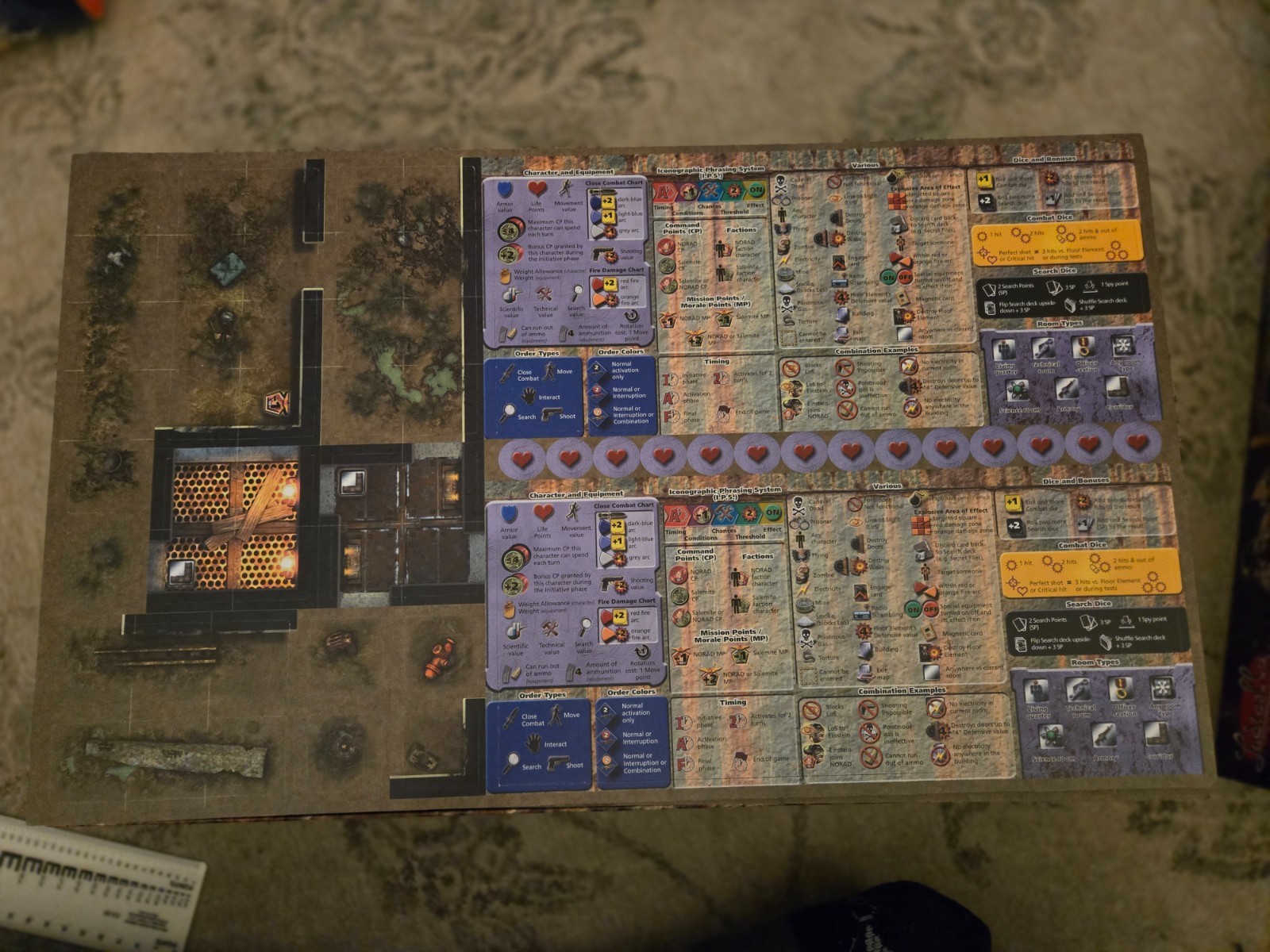 2010 Ludically Earth Reborn Board Game by Z-Man Games New Unpunched