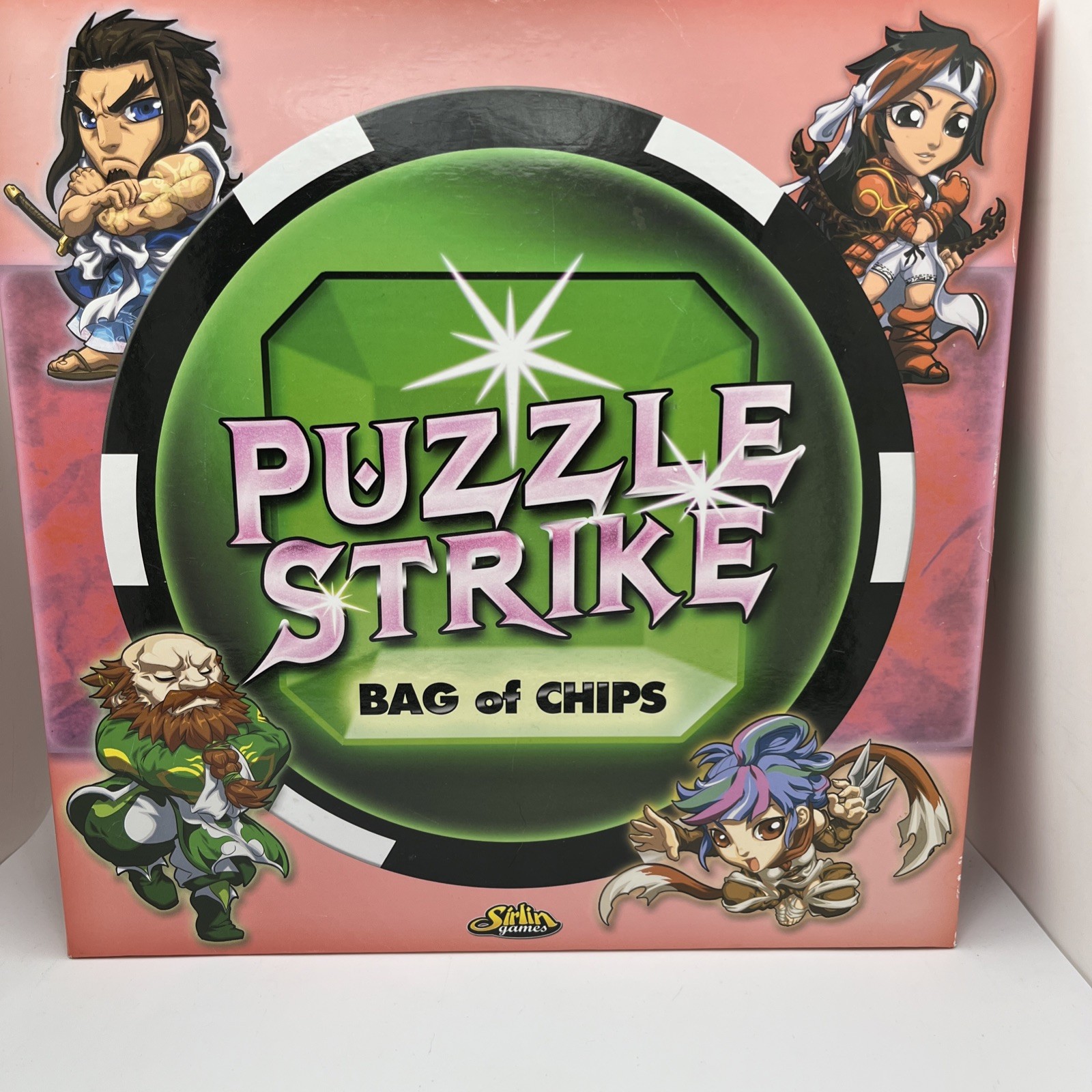 Puzzle Strike Bag of Chips Second Edition Sirlin Games EUC COMPLETE Strategy