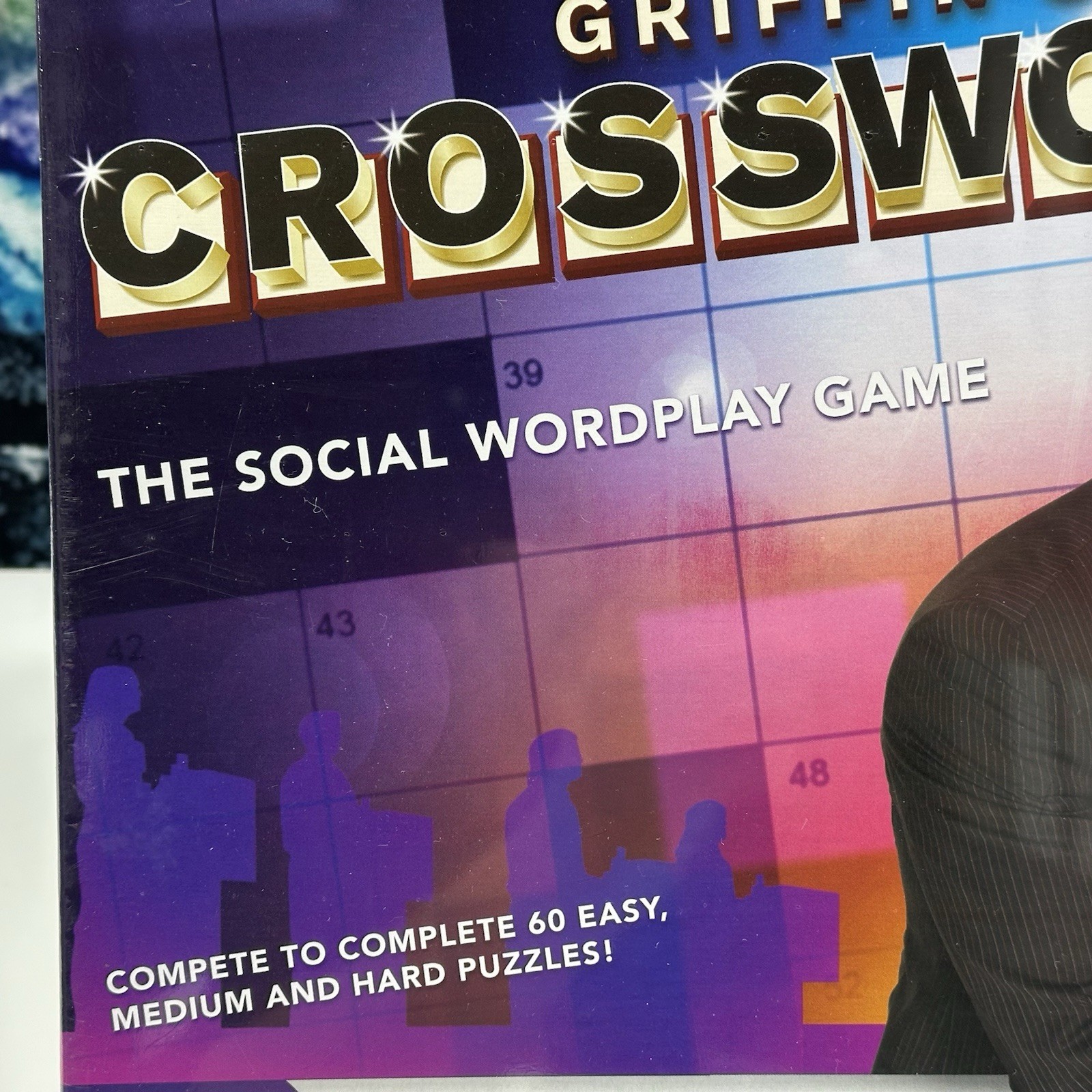Merv Griffin’s CROSSWORDS Social Wordplay Board Game Adult Ages 12+ Sealed NEW!