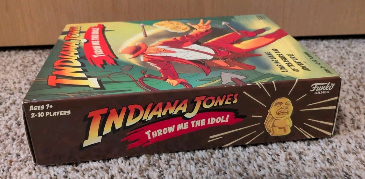 2023 – Indiana Jones: Throw Me The Idol! Board Game by Funko Games NIB-sealed!