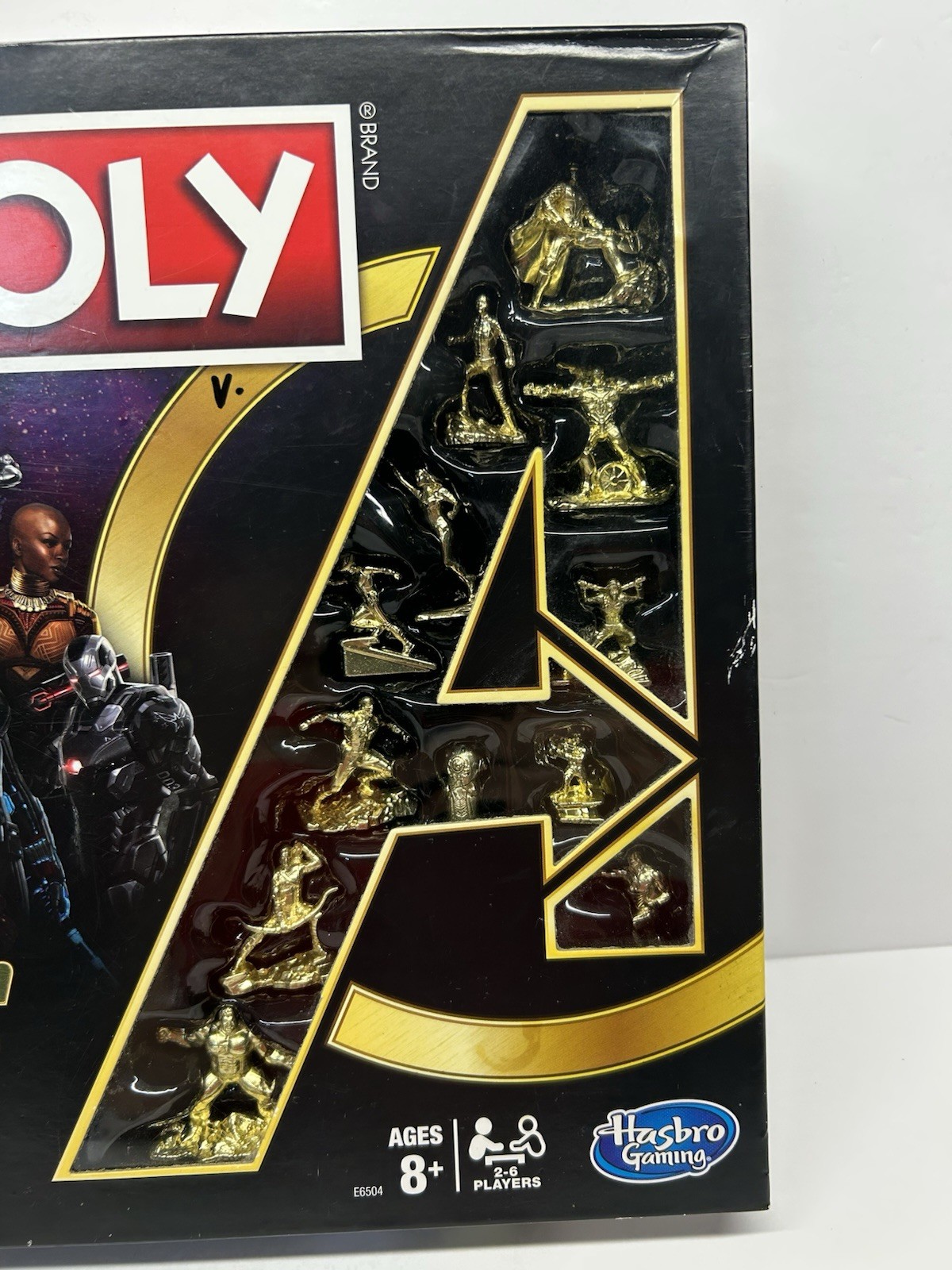 Monopoly Marvel Avengers Edition Board Game by Hasbro Open Box