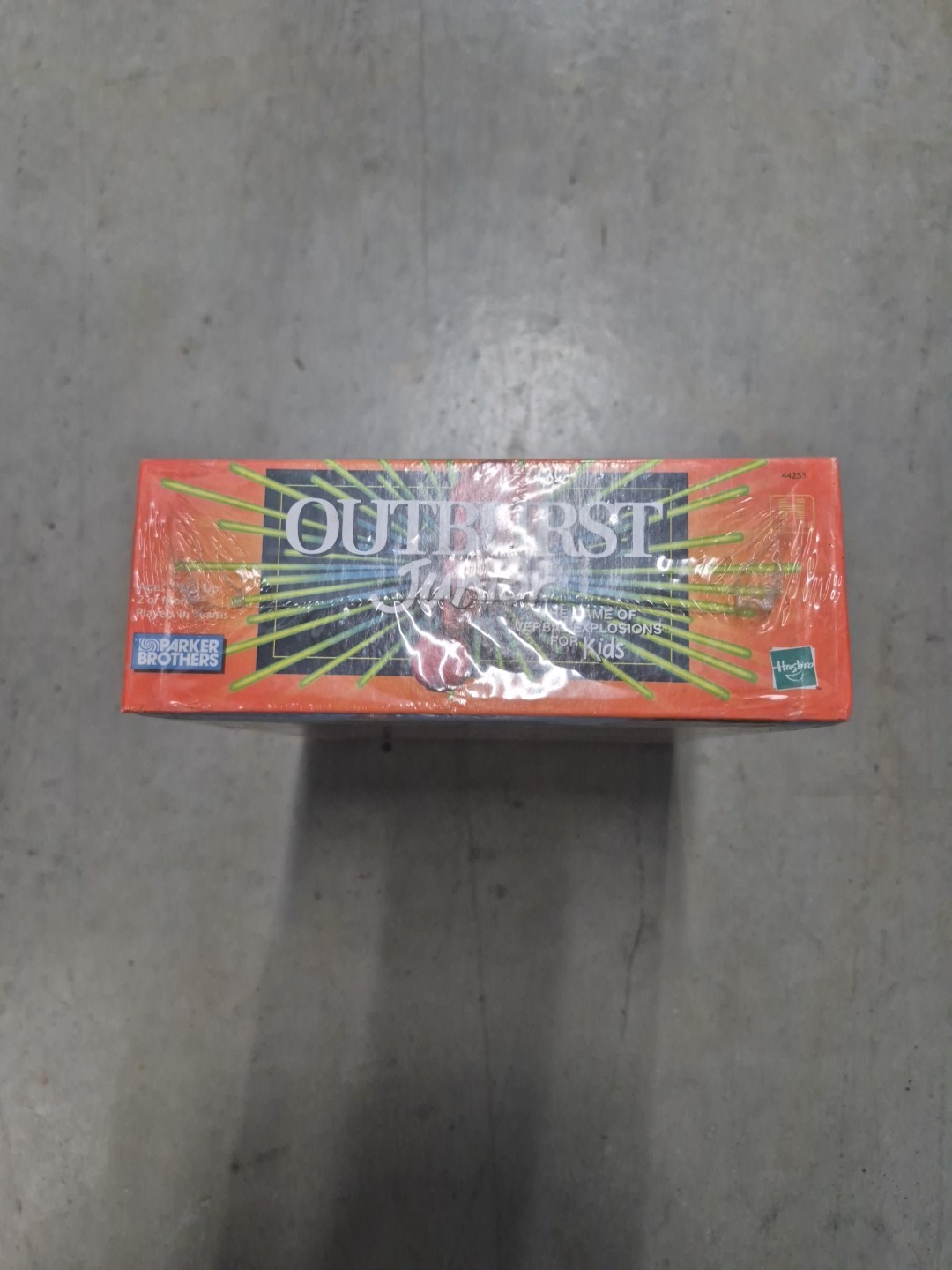 Hasbro Parker Brothers Outburst Junior Game 1999 Version Sealed