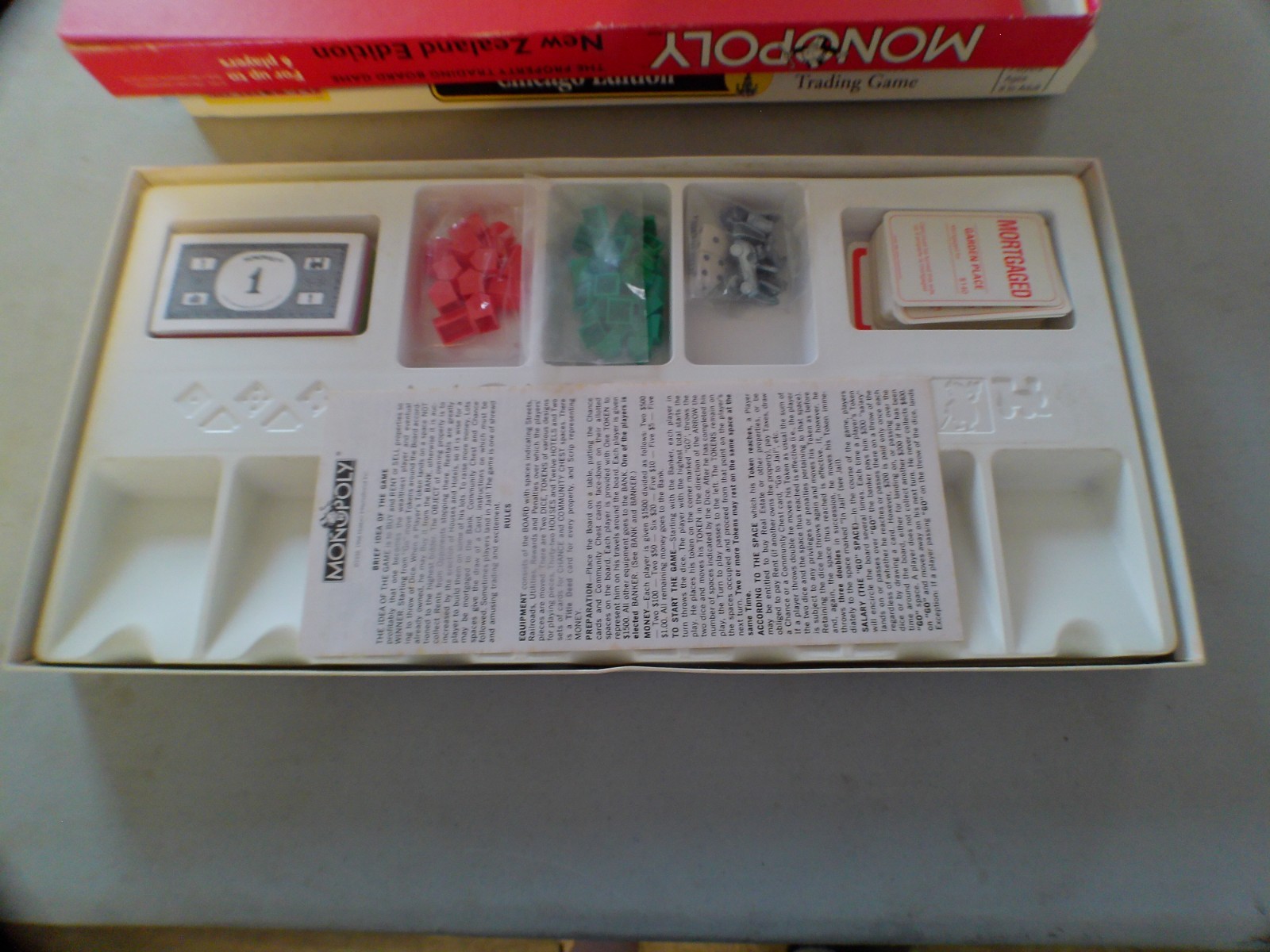 Parker Brothers Monopoly New Zealand Edition – Not Sealed