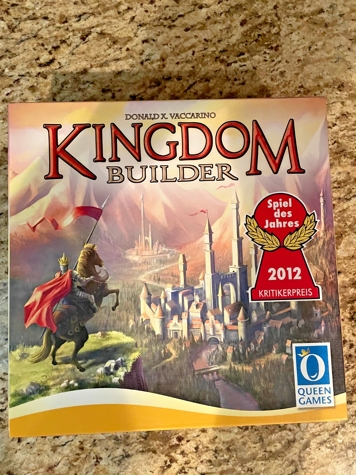 Queen Games Kingdom Builder Strategy Board Game, 2-4 players ages 8+