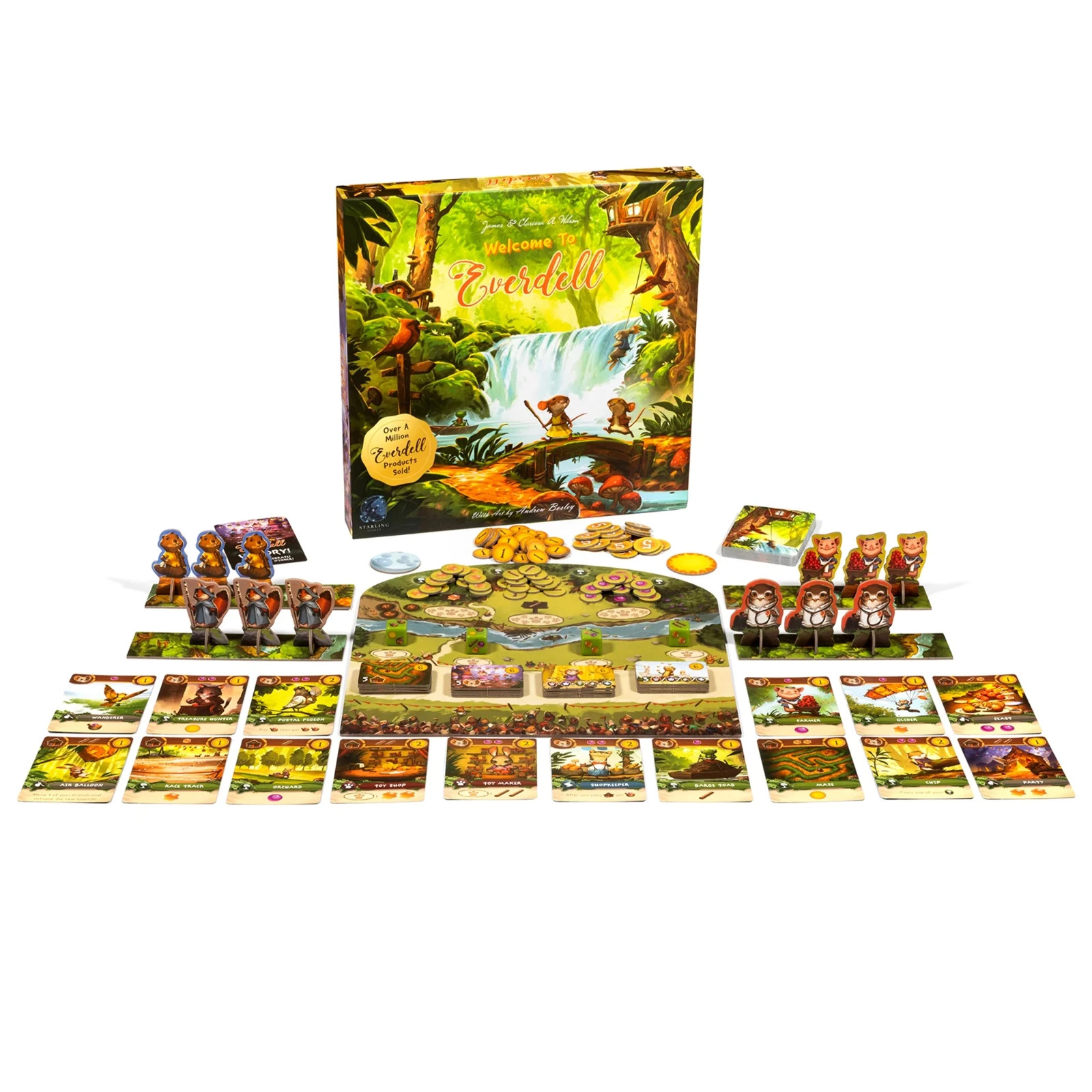 Sterling Games Welcome To Everdell My Lil’ Family Board Game Ages 6 + New Sealed