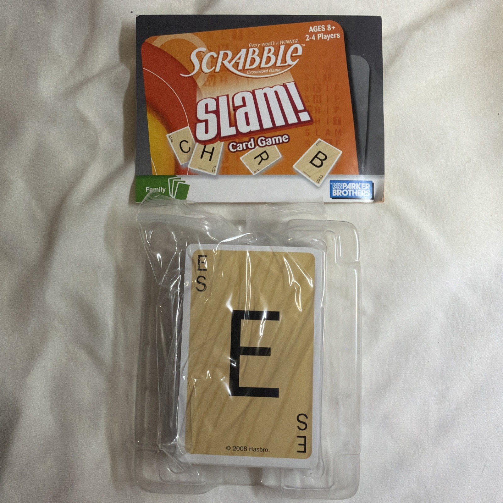 Scrabble Slam! Card Game – Family – Ages 8+ – 2 To 4 Players – Parker Brothers