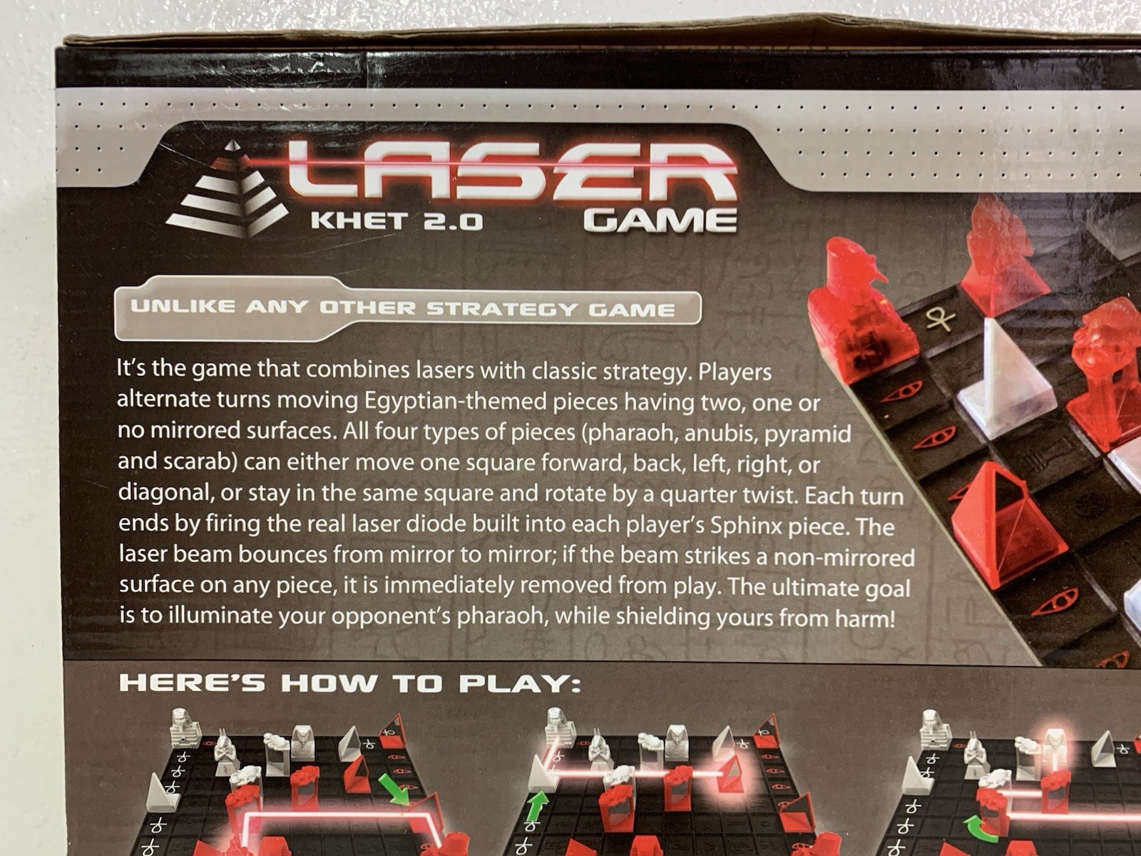 Laser Khet 2.0 Strategy Board Game – Mensa Select 100% Complete