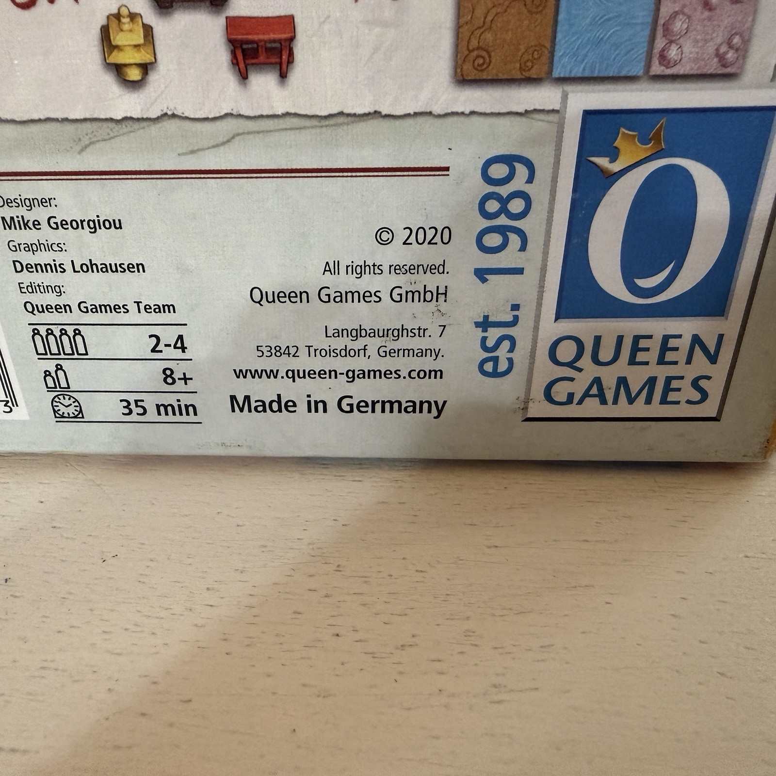 Zen Garden Board Game – Queen Games – Excellent Condition!