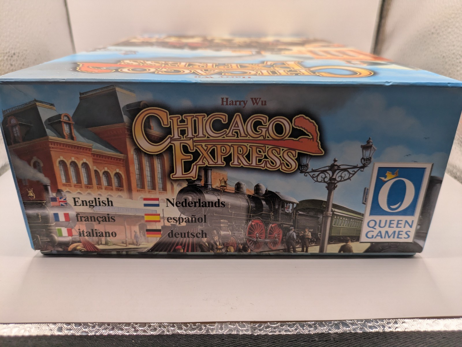 Harry Wu Chicago Express Board Game Queens Games COMPLETE!