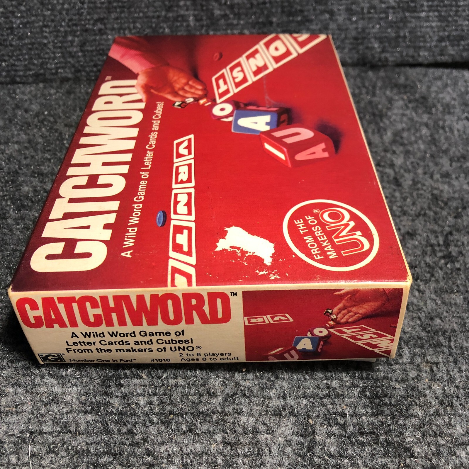 CATCHWORD From The Makers Of UNO Vintage 1982 Word Game #1010 Complete