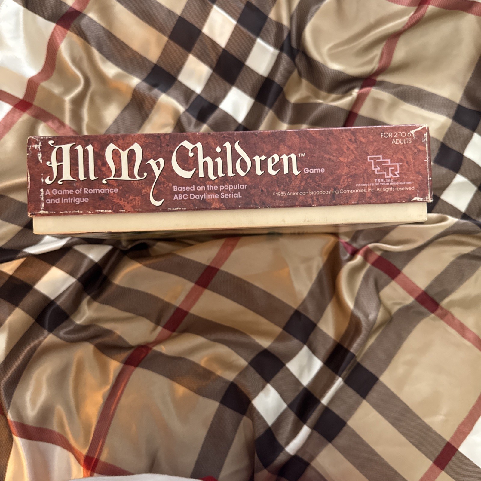 Vintage All My Children Board Game by TSR 1985 Edition TV Show