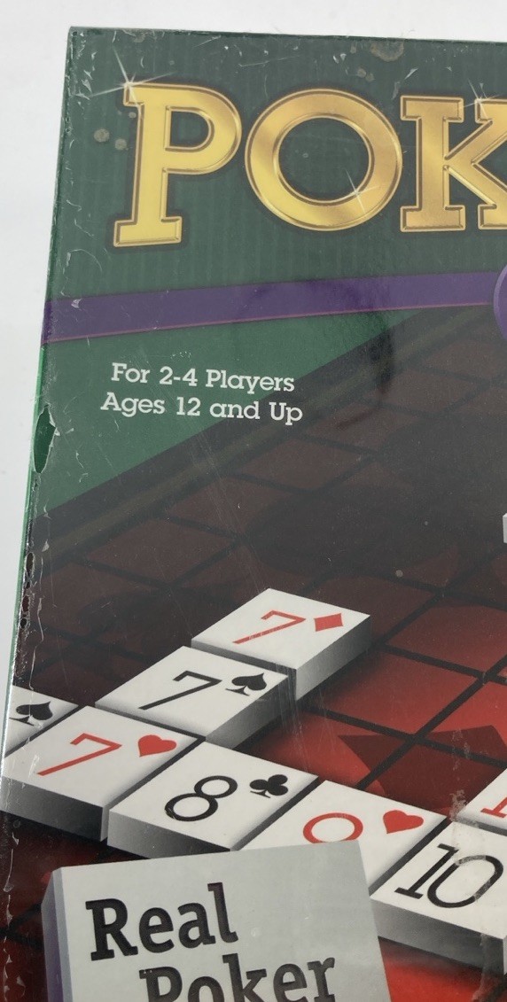 NEW – Poker Tiles Game COMPLETE MasterPieces 2005 Board Trays Family Friends