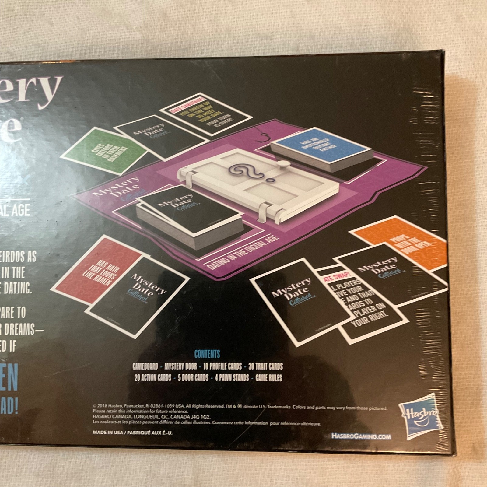 Mystery Date Catfished Game: Parody Of The Classic Dating In The Digital Age NEW