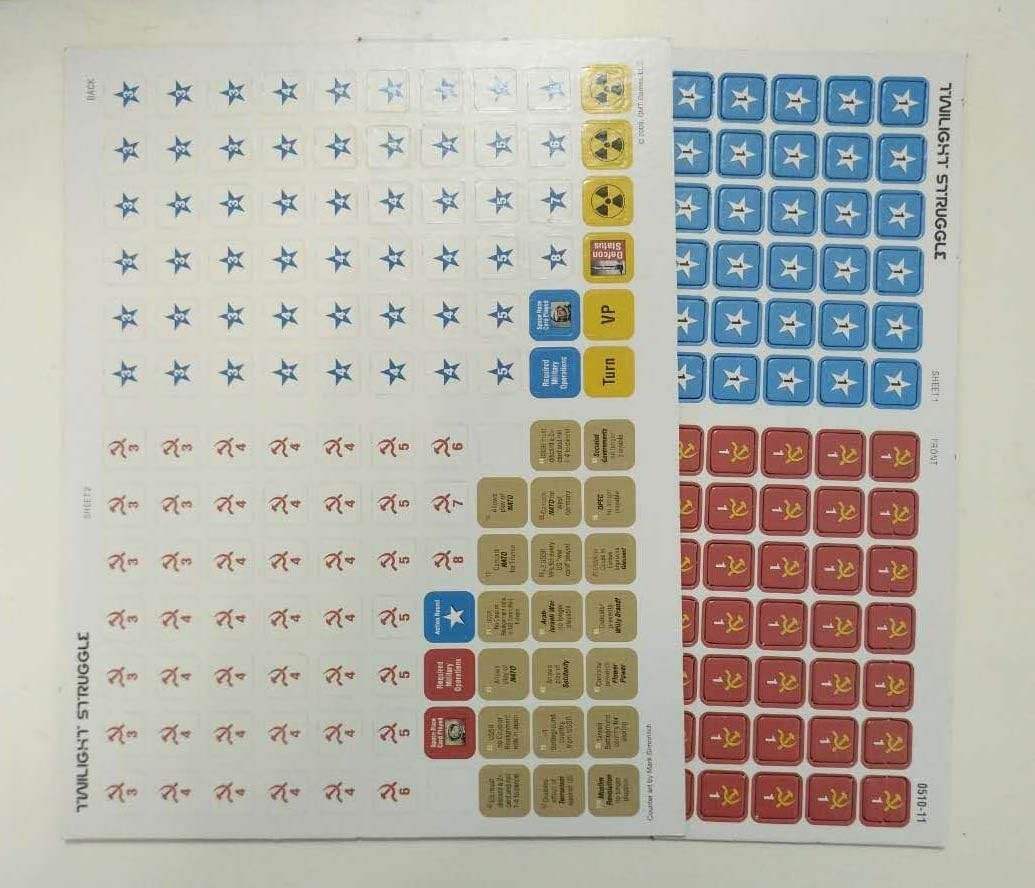 Twilight Struggle Deluxe Edition Cold War Strategy Board Game for Adults