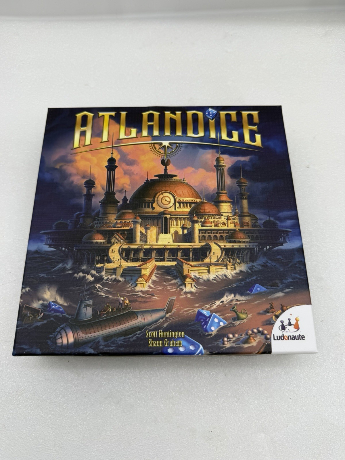 Atlantic’s Board Game Ludonaute Abstract Strategy Complete! EUC!