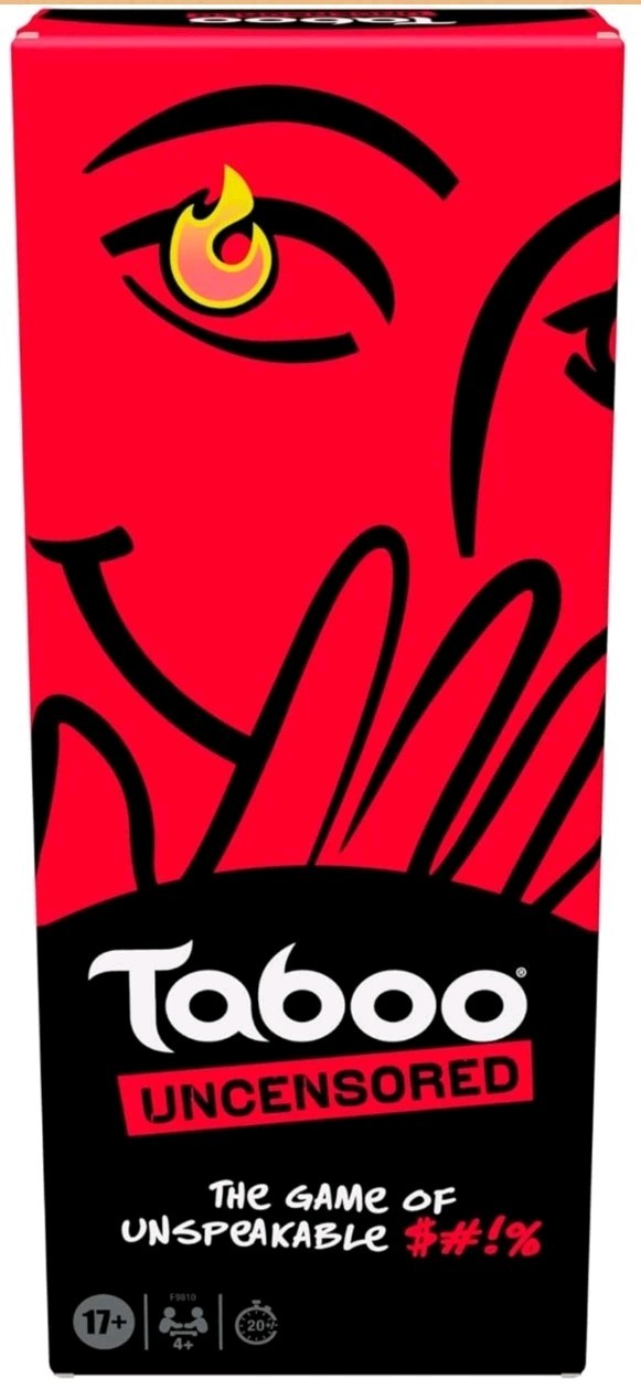 Hasbro Gaming Taboo Uncensored Board Game for Adults Ages 17+