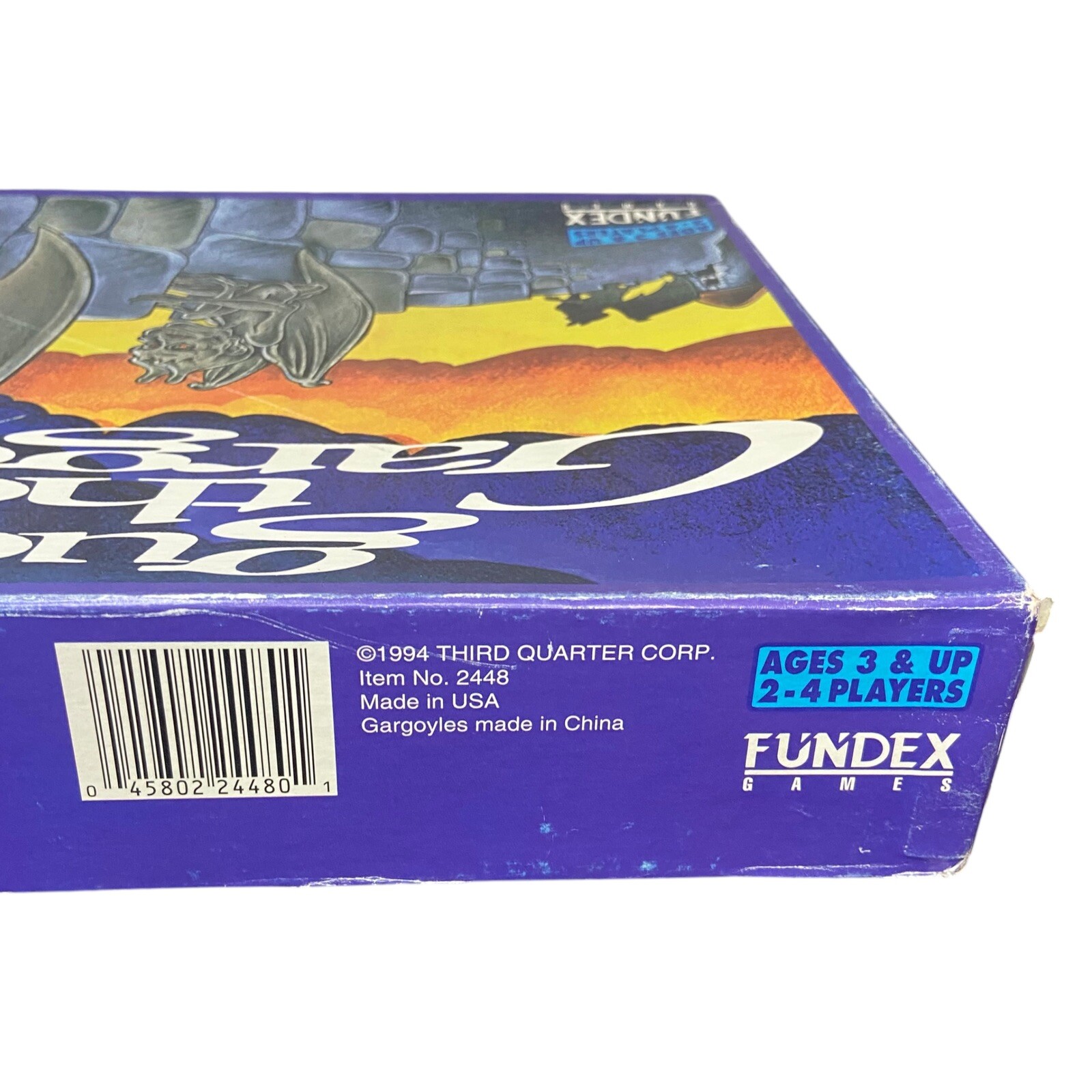 Vintage Guess the Gargoyle board game Fundex 1994 Open Box Spooky 100% COMPLETE!