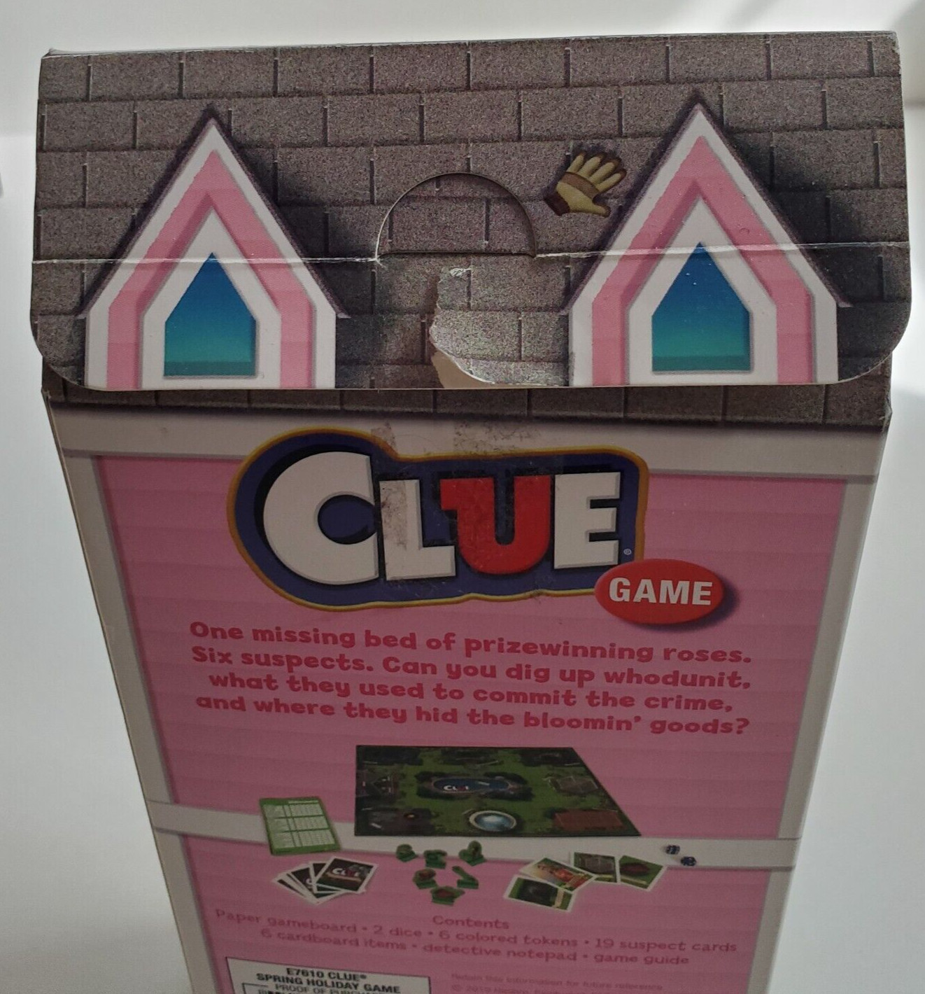 Clue Garden Party Mystery Game Hasbro COMPLETE Roses Flower Floral Theme
