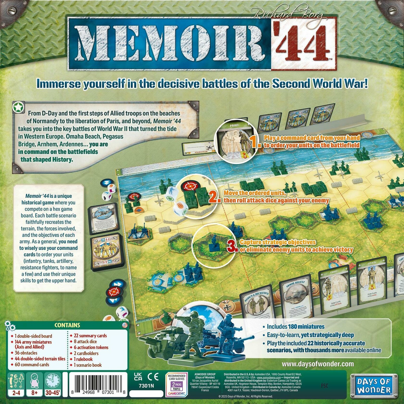 Memor ’44 (Refresh) Board Game